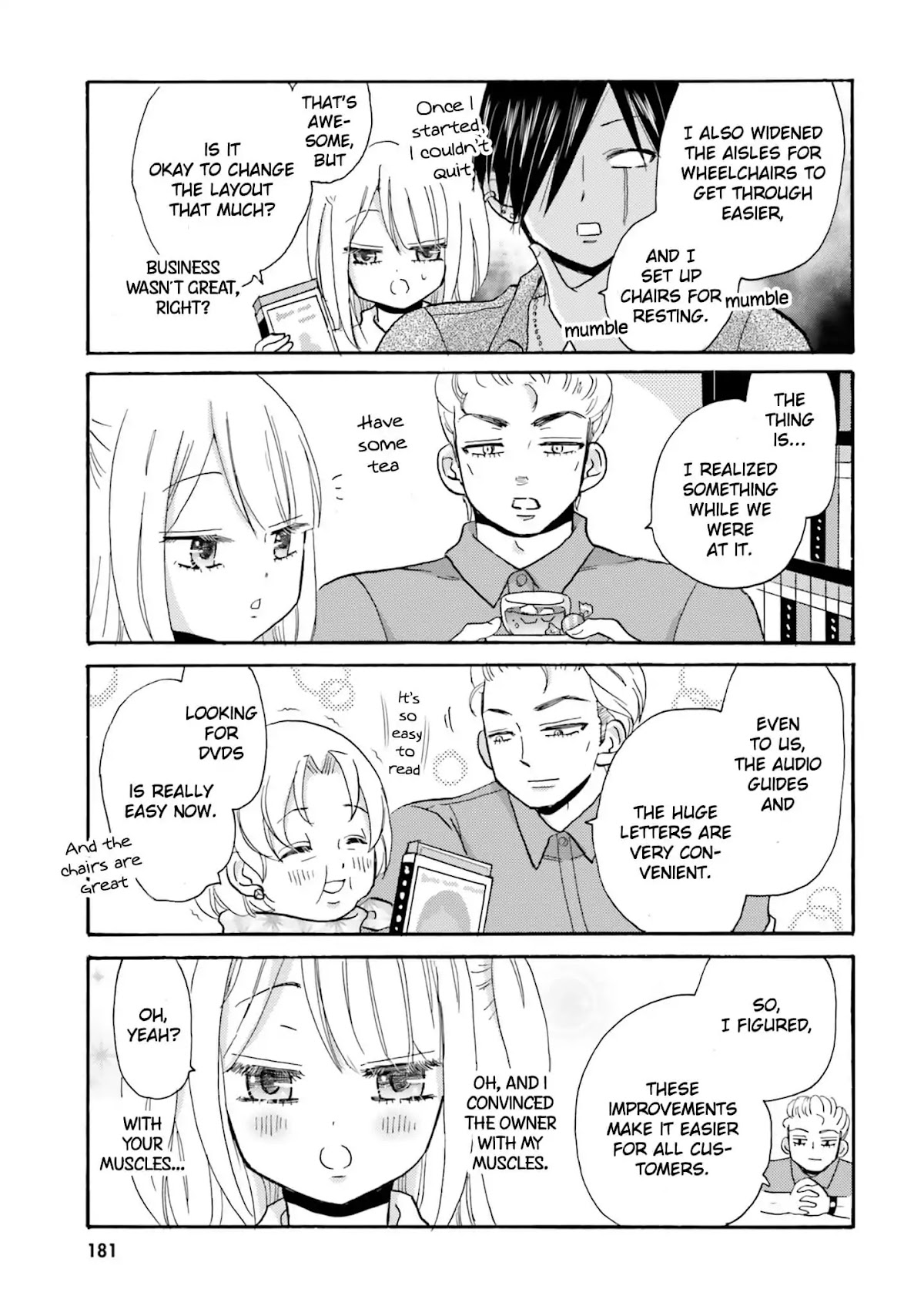 Yankee-kun and the White Cane Girl Chapter 22 page 4 - Chapter 22: Not Alone ②