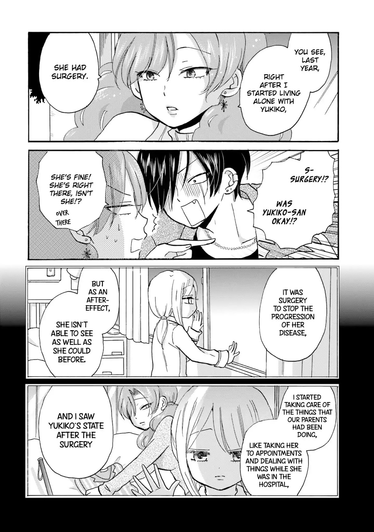 Yankee-kun and the White Cane Girl Chapter 22 page 7 - Chapter 22: Not Alone ②