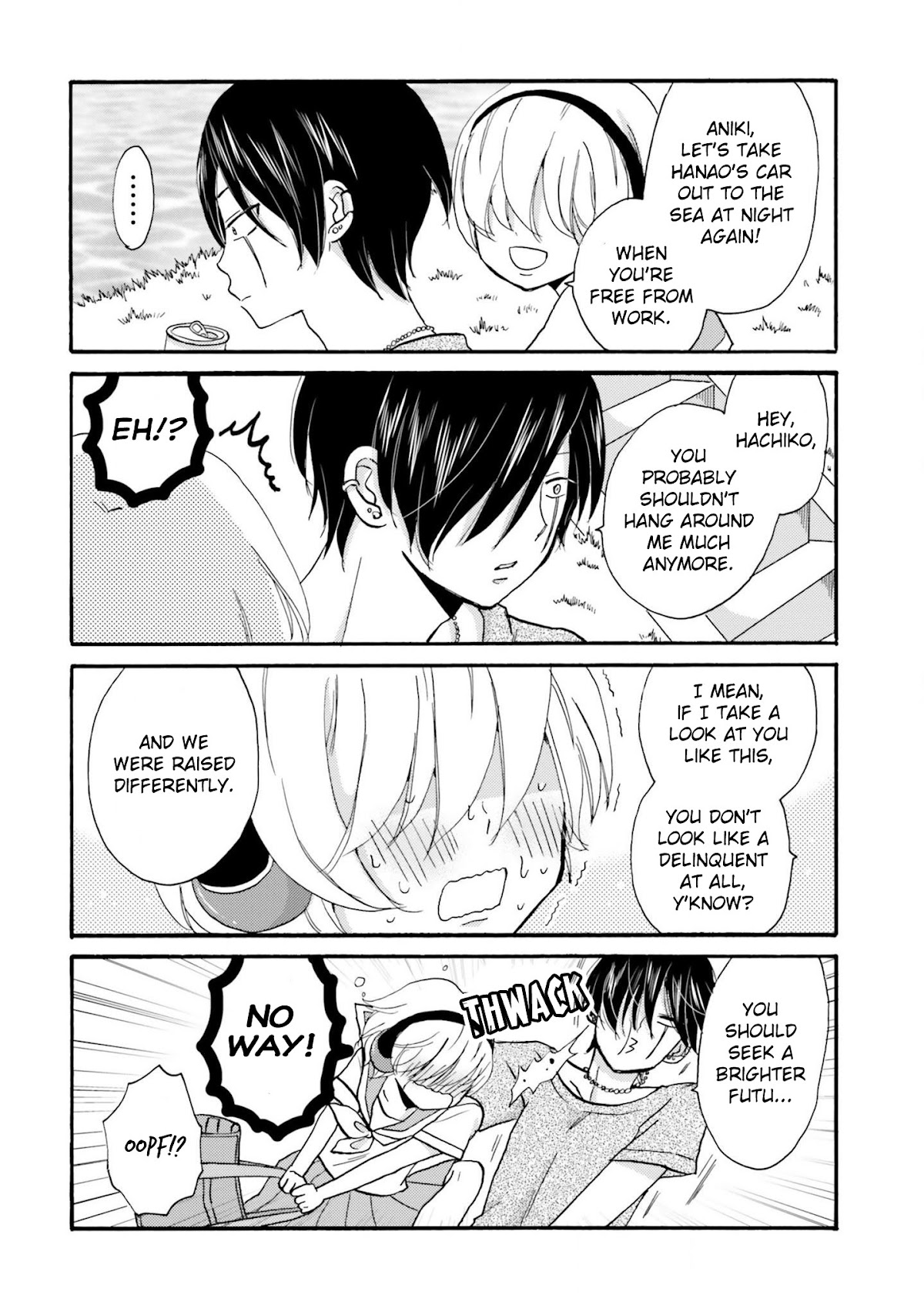 Yankee-kun and the White Cane Girl Chapter 24 page 10 - Chapter 24: Unfair