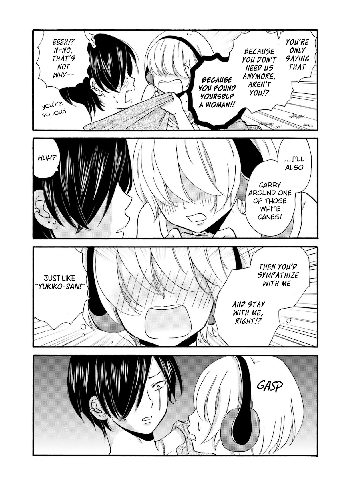 Yankee-kun and the White Cane Girl Chapter 24 page 11 - Chapter 24: Unfair