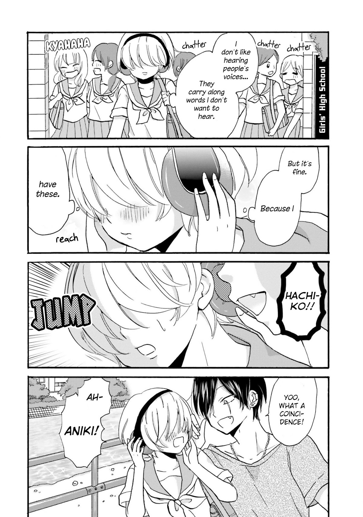 Yankee-kun and the White Cane Girl Chapter 24 page 8 - Chapter 24: Unfair