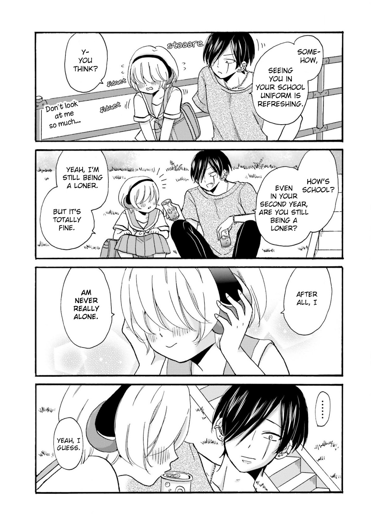 Yankee-kun and the White Cane Girl Chapter 24 page 9 - Chapter 24: Unfair