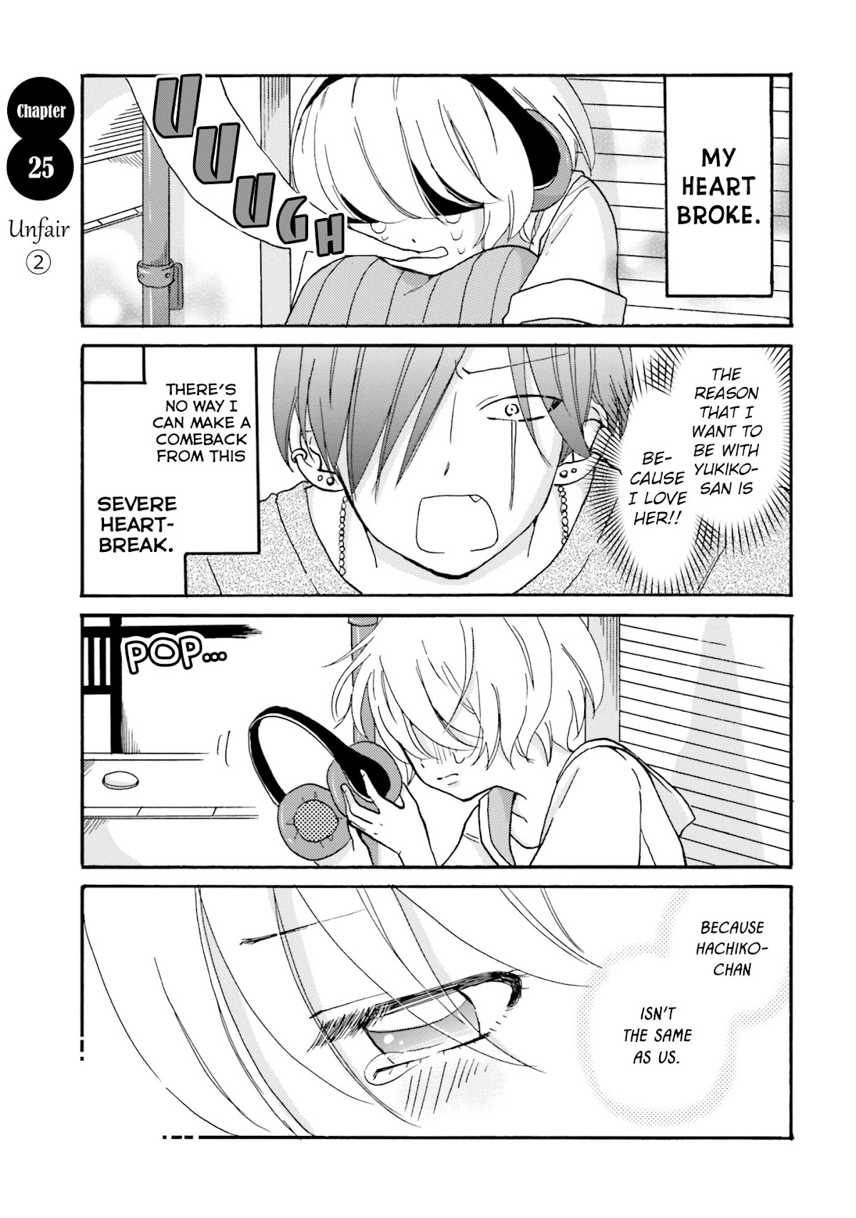 Yankee-kun and the White Cane Girl Chapter 25 page 3 - Chapter 25: Unfair ②
