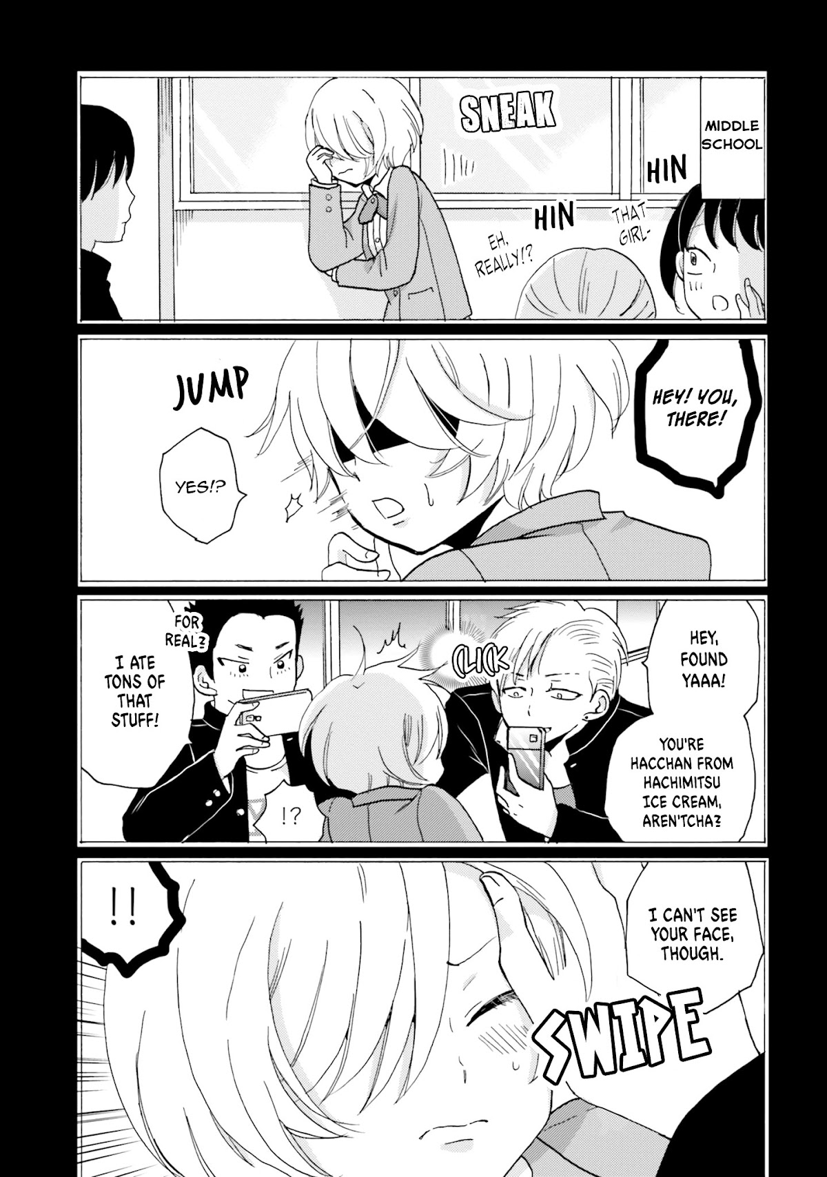 Yankee-kun and the White Cane Girl Chapter 25 page 5 - Chapter 25: Unfair ②