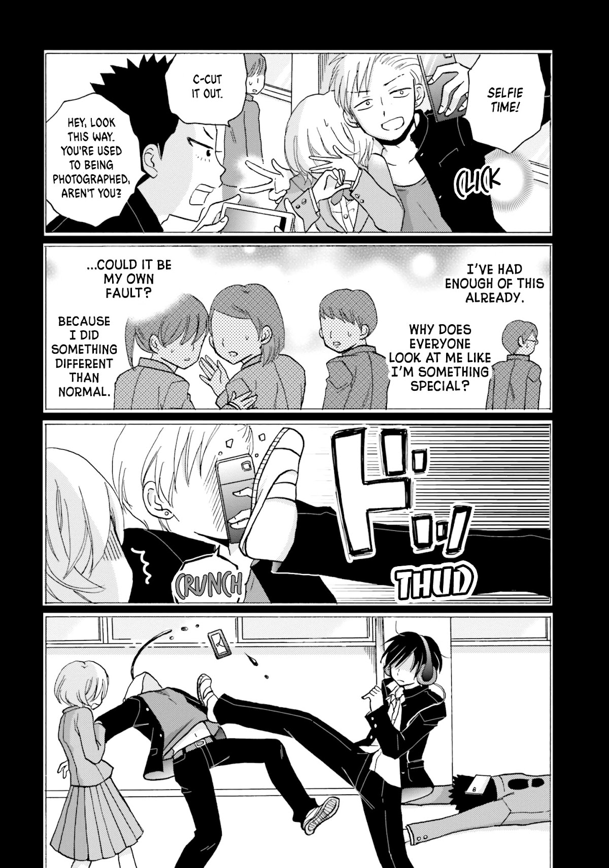 Yankee-kun and the White Cane Girl Chapter 25 page 6 - Chapter 25: Unfair ②