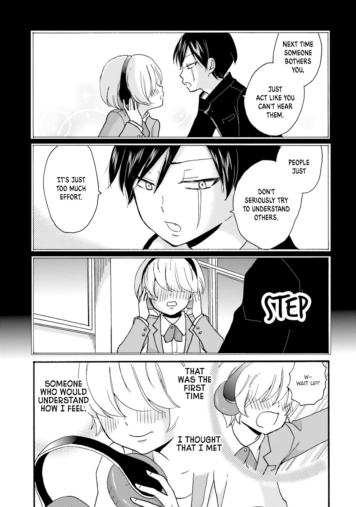 Yankee-kun and the White Cane Girl Chapter 25 page 9 - Chapter 25: Unfair ②