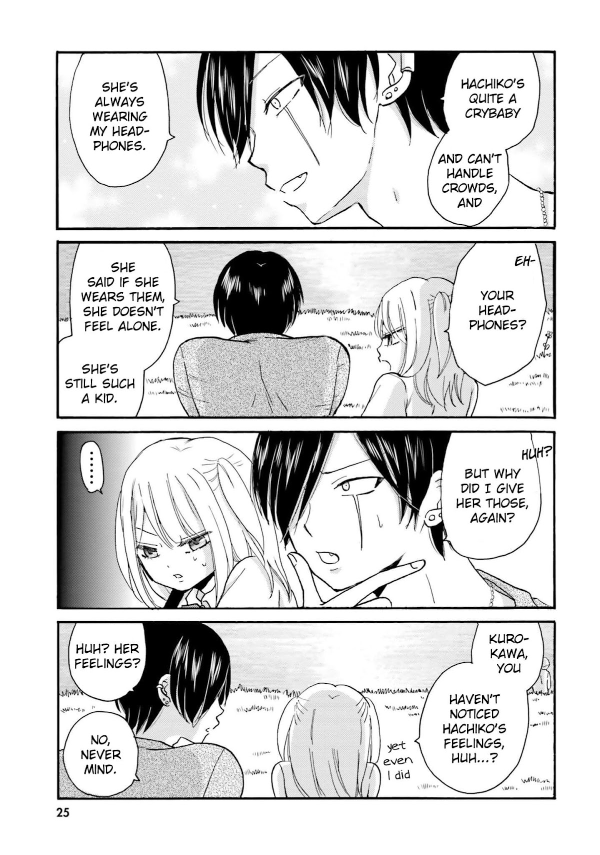 Yankee-kun and the White Cane Girl Chapter 26 page 5 - Chapter 26: Unfair ③