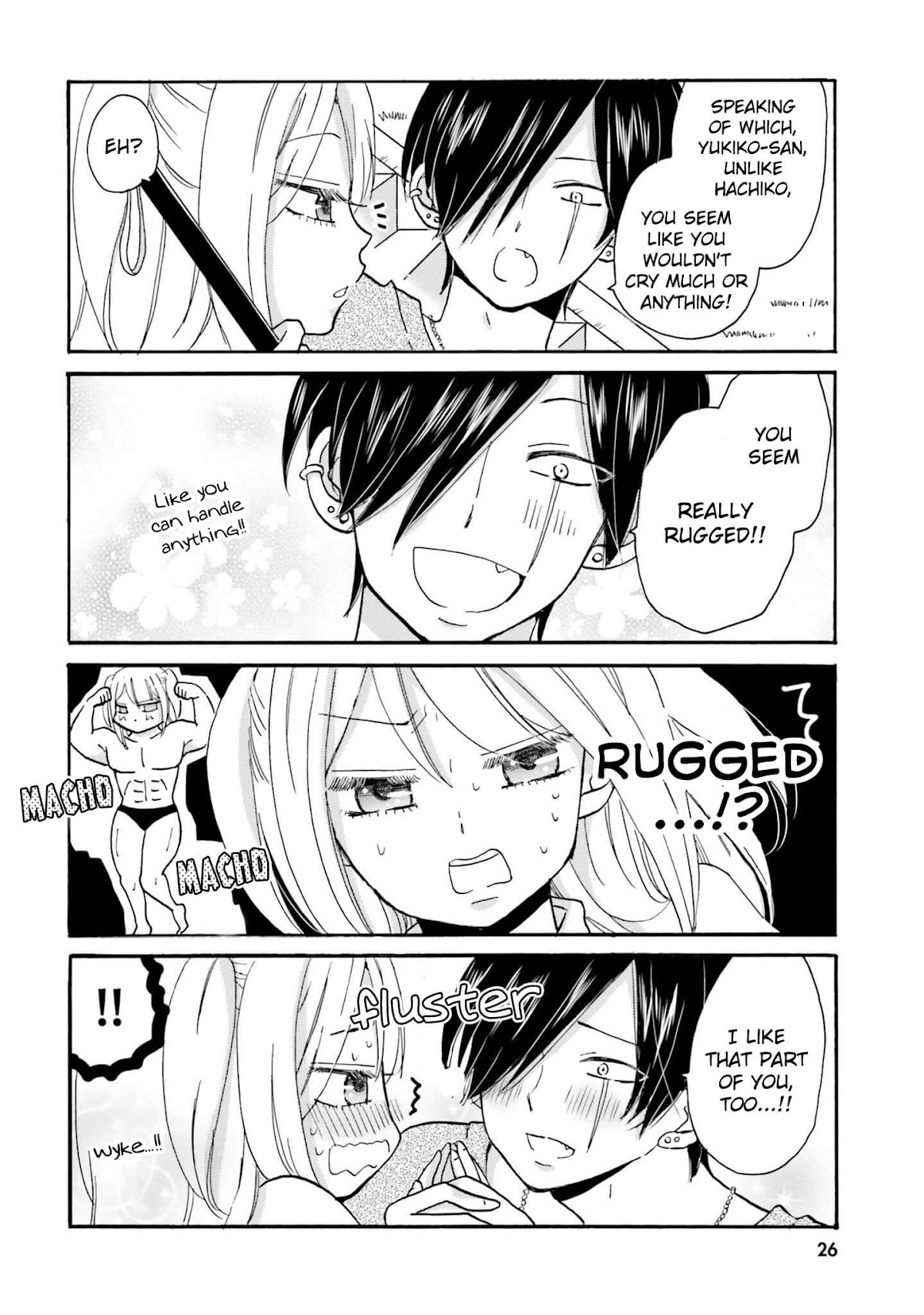 Yankee-kun and the White Cane Girl Chapter 26 page 6 - Chapter 26: Unfair ③