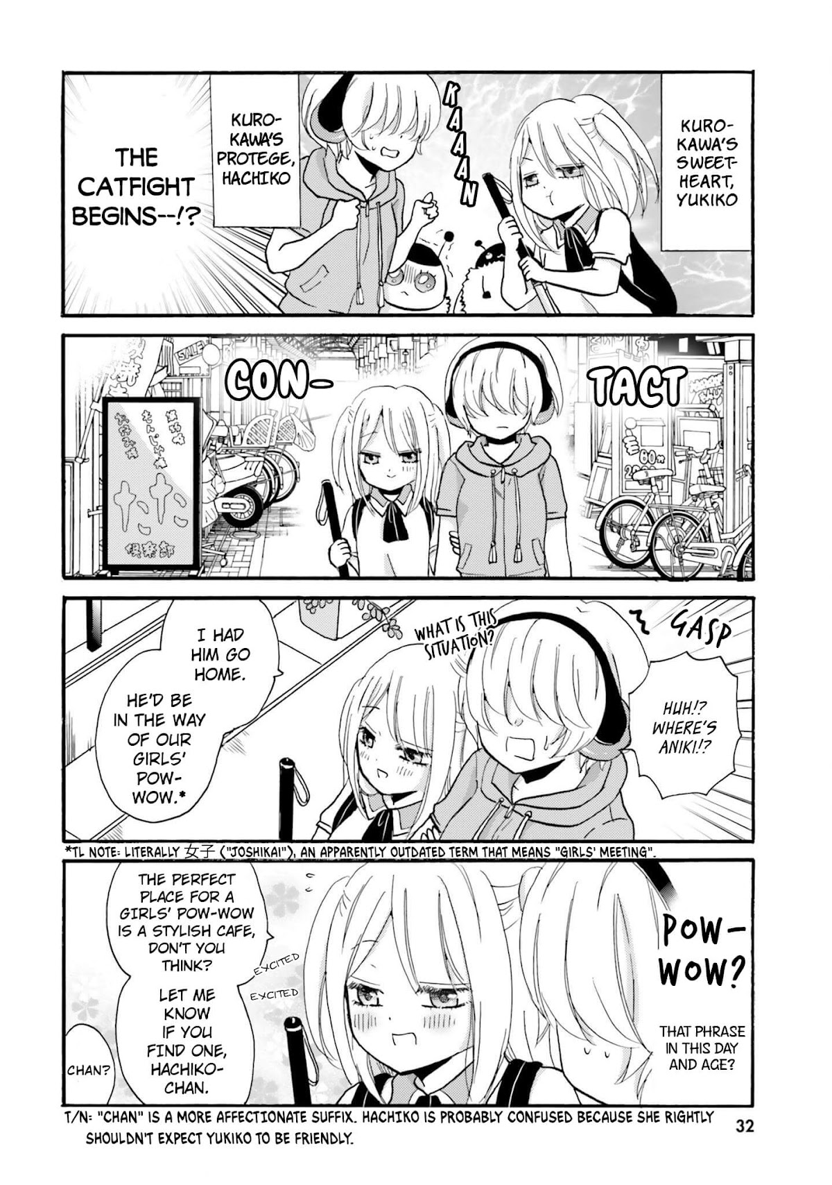 Yankee-kun and the White Cane Girl Chapter 27 page 4 - Chapter 27: Unfair ④