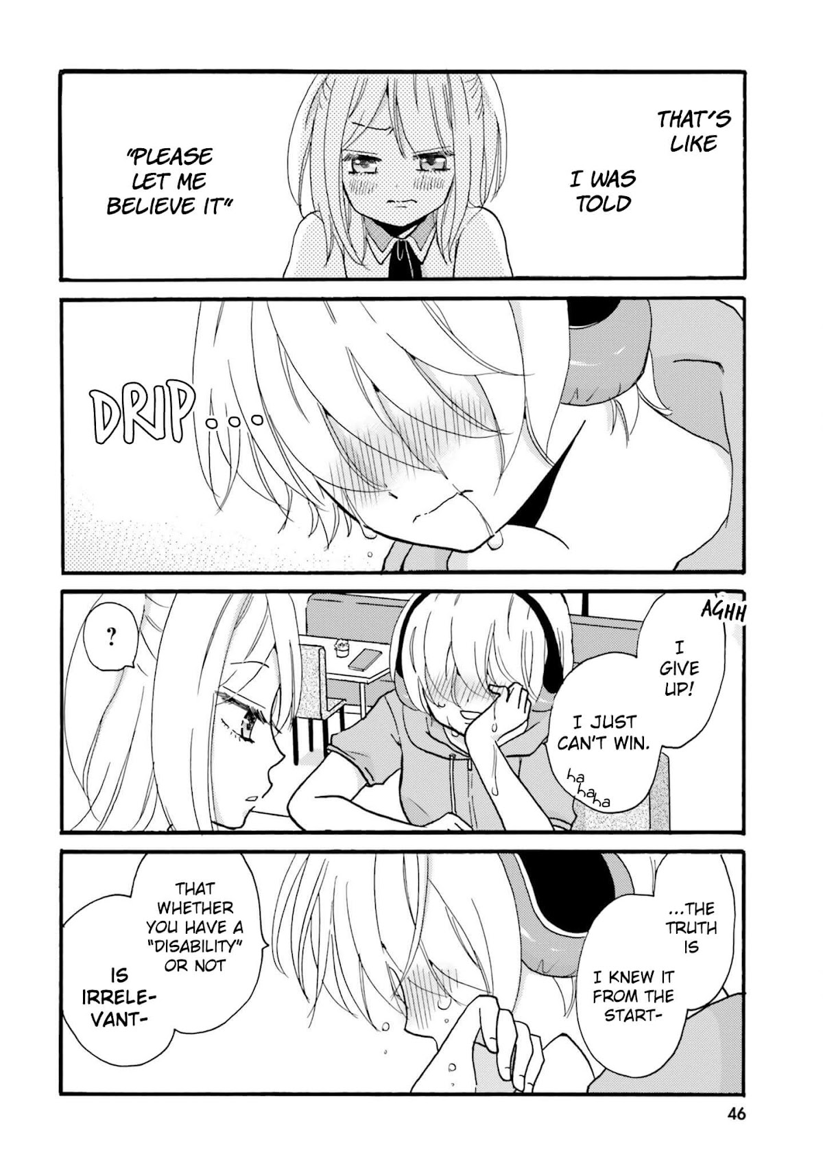 Yankee-kun and the White Cane Girl Chapter 28 page 12 - Chapter 28: Unfair ⑤