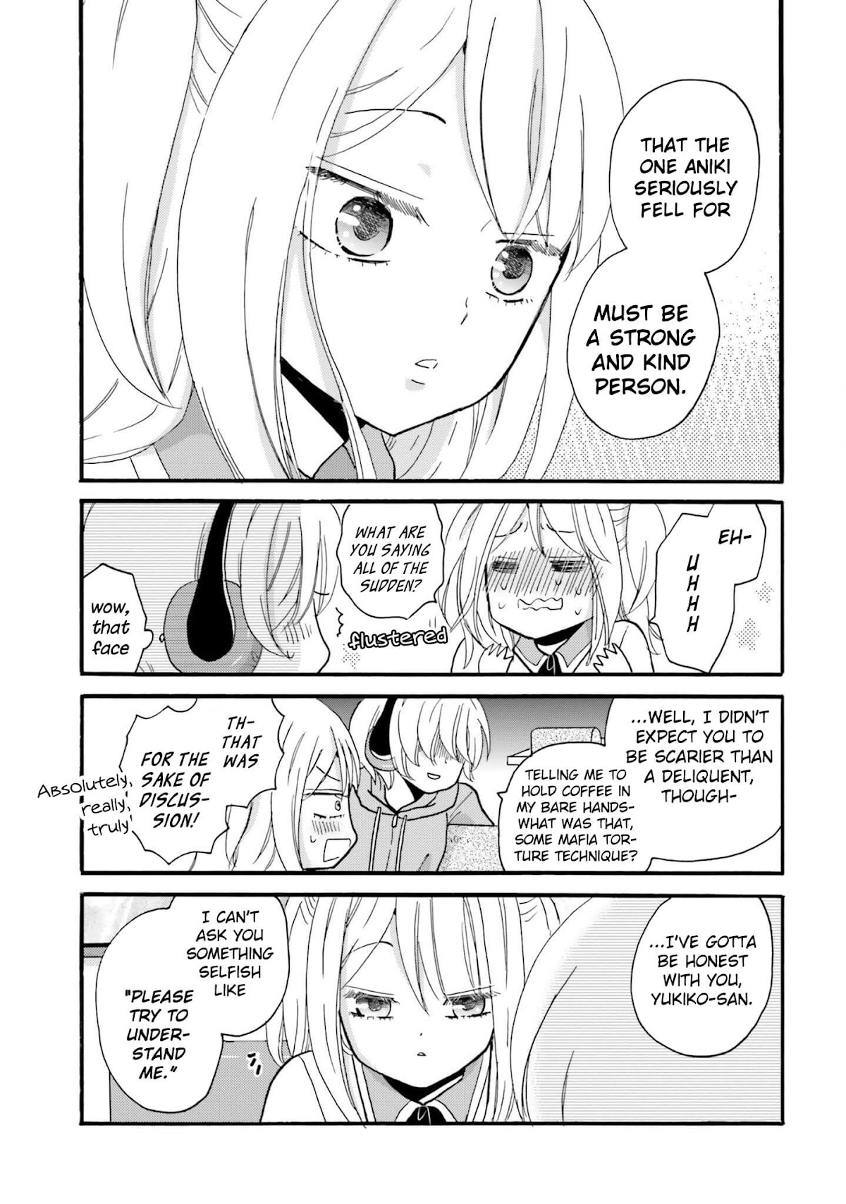 Yankee-kun and the White Cane Girl Chapter 28 page 13 - Chapter 28: Unfair ⑤