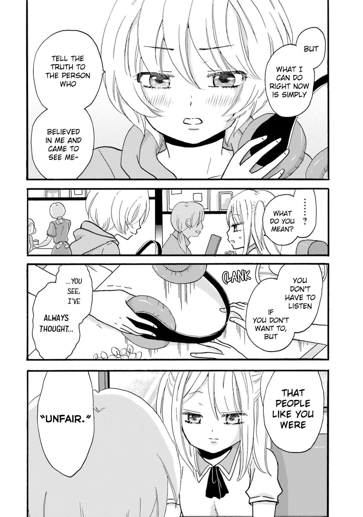 Yankee-kun and the White Cane Girl Chapter 28 page 14 - Chapter 28: Unfair ⑤