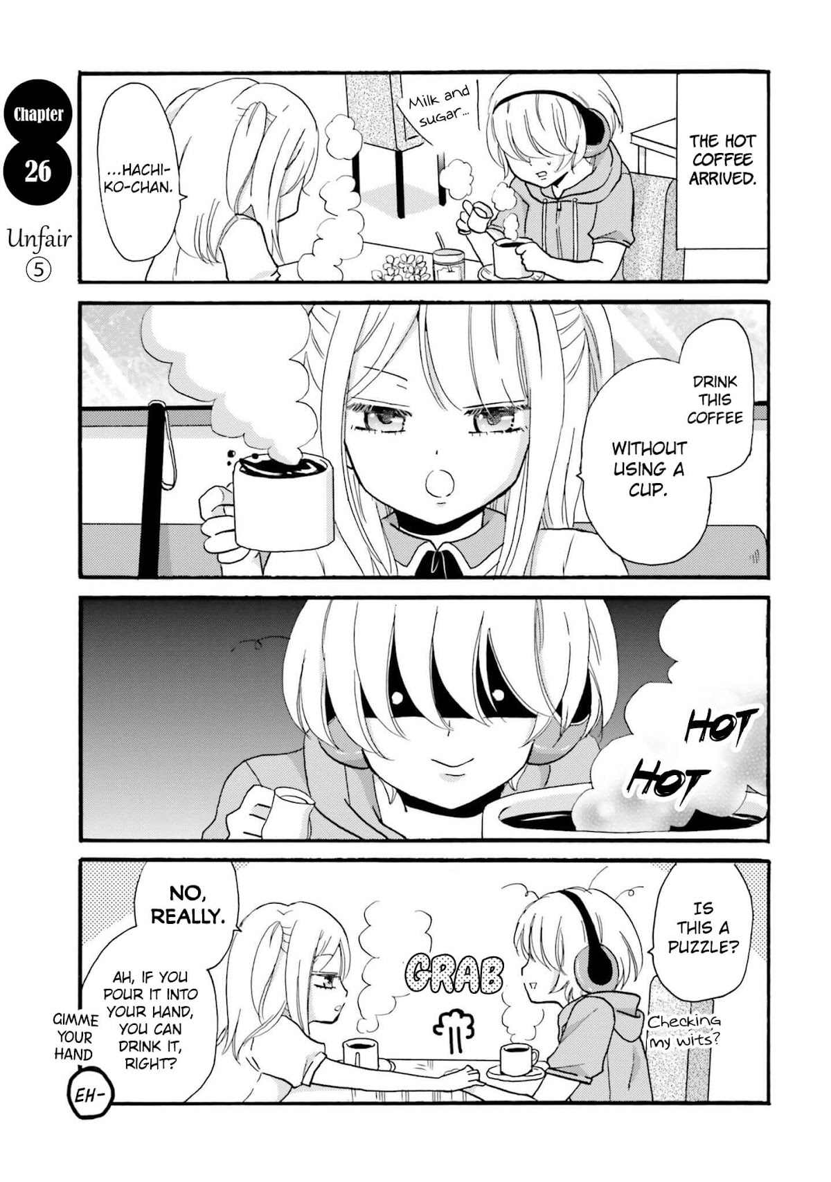 Yankee-kun and the White Cane Girl Chapter 28 page 3 - Chapter 28: Unfair ⑤