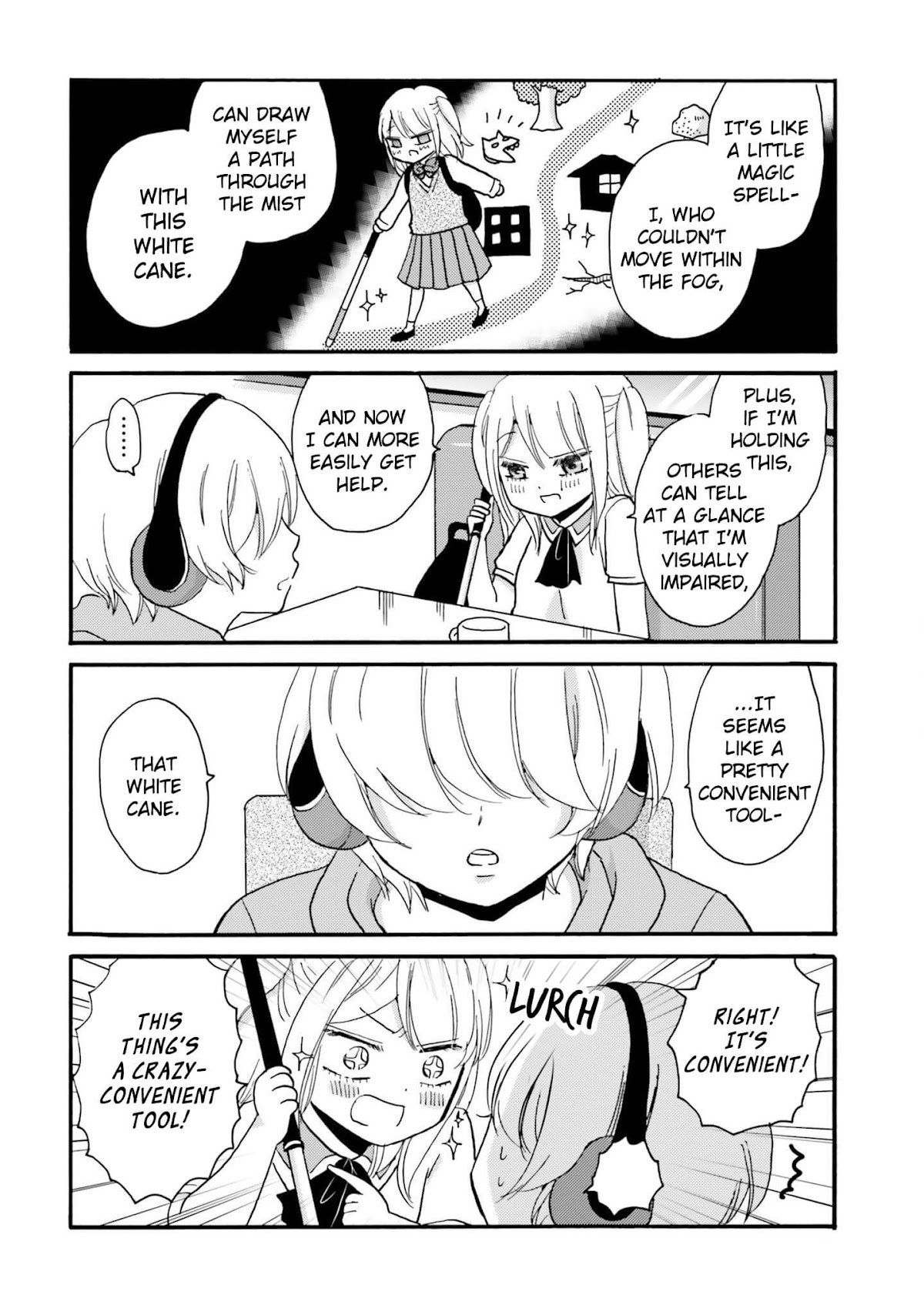 Yankee-kun and the White Cane Girl Chapter 28 page 6 - Chapter 28: Unfair ⑤