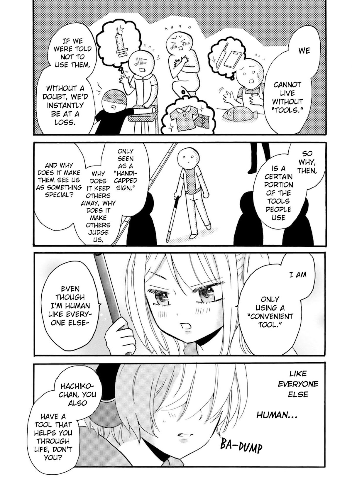 Yankee-kun and the White Cane Girl Chapter 28 page 7 - Chapter 28: Unfair ⑤