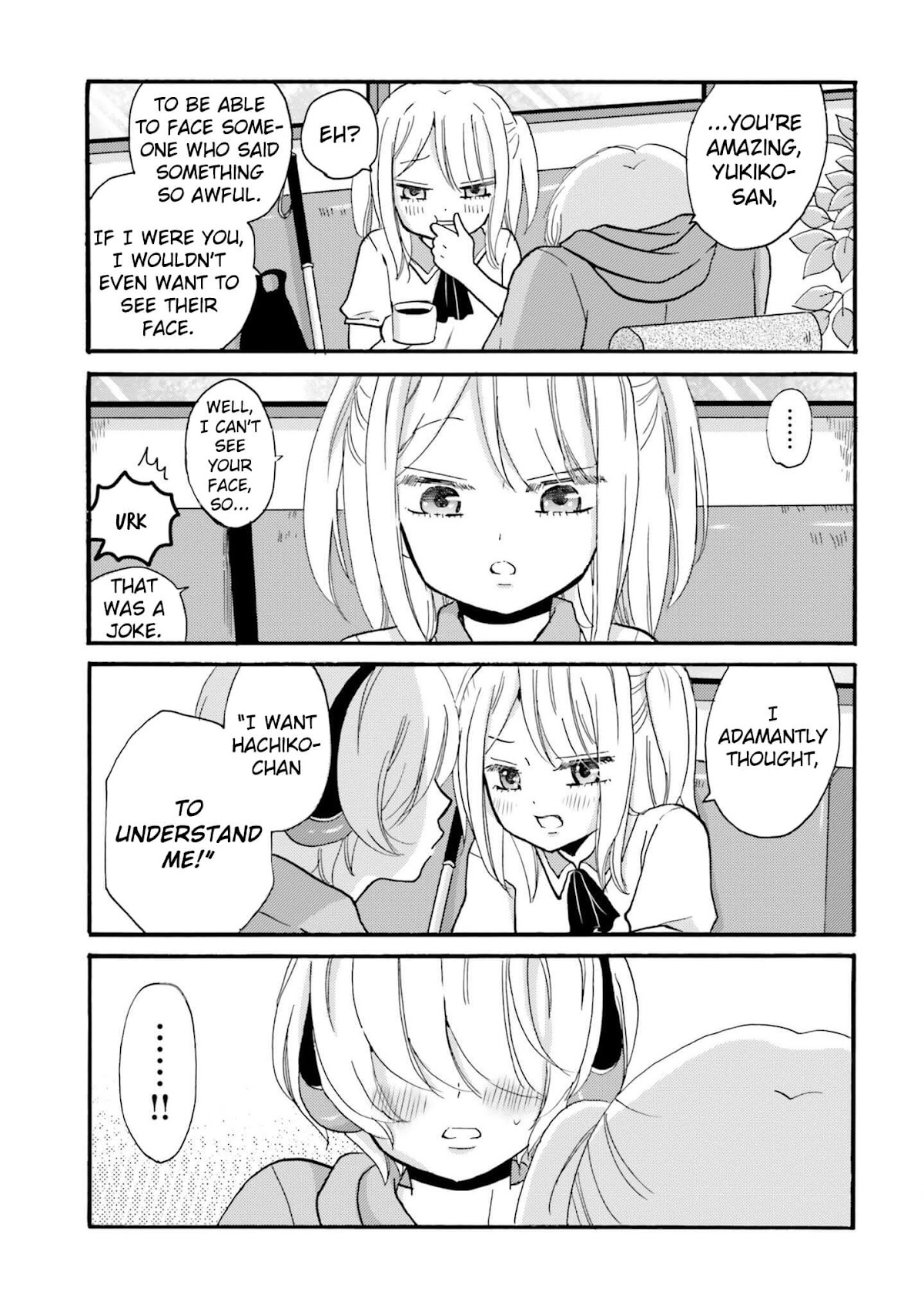 Yankee-kun and the White Cane Girl Chapter 28 page 9 - Chapter 28: Unfair ⑤