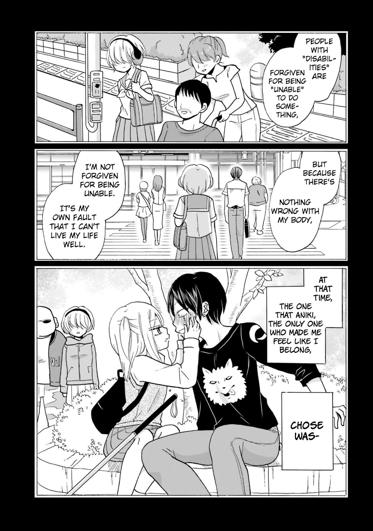Yankee-kun and the White Cane Girl Chapter 29 page 5 - Chapter 29: Before Dawn ①
