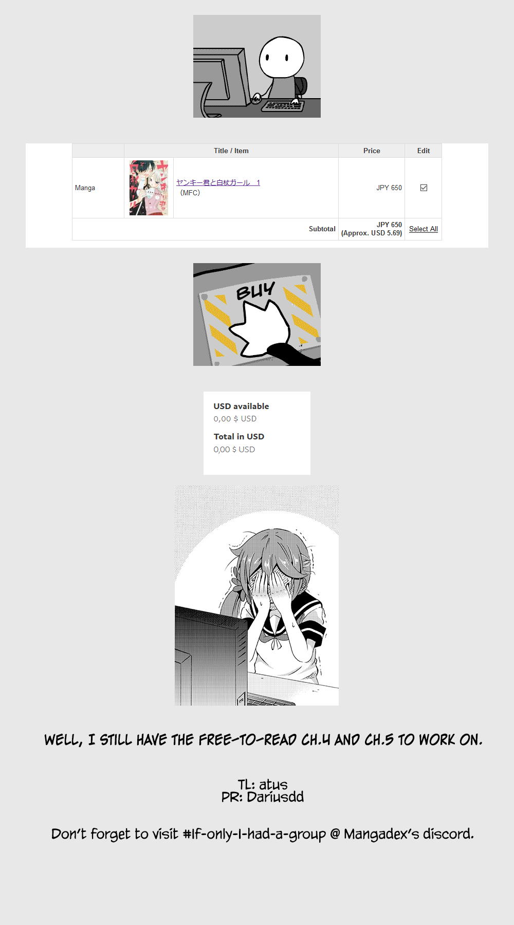 Yankee-kun and the White Cane Girl Chapter 3 page 8 - Chapter 3: Date ②