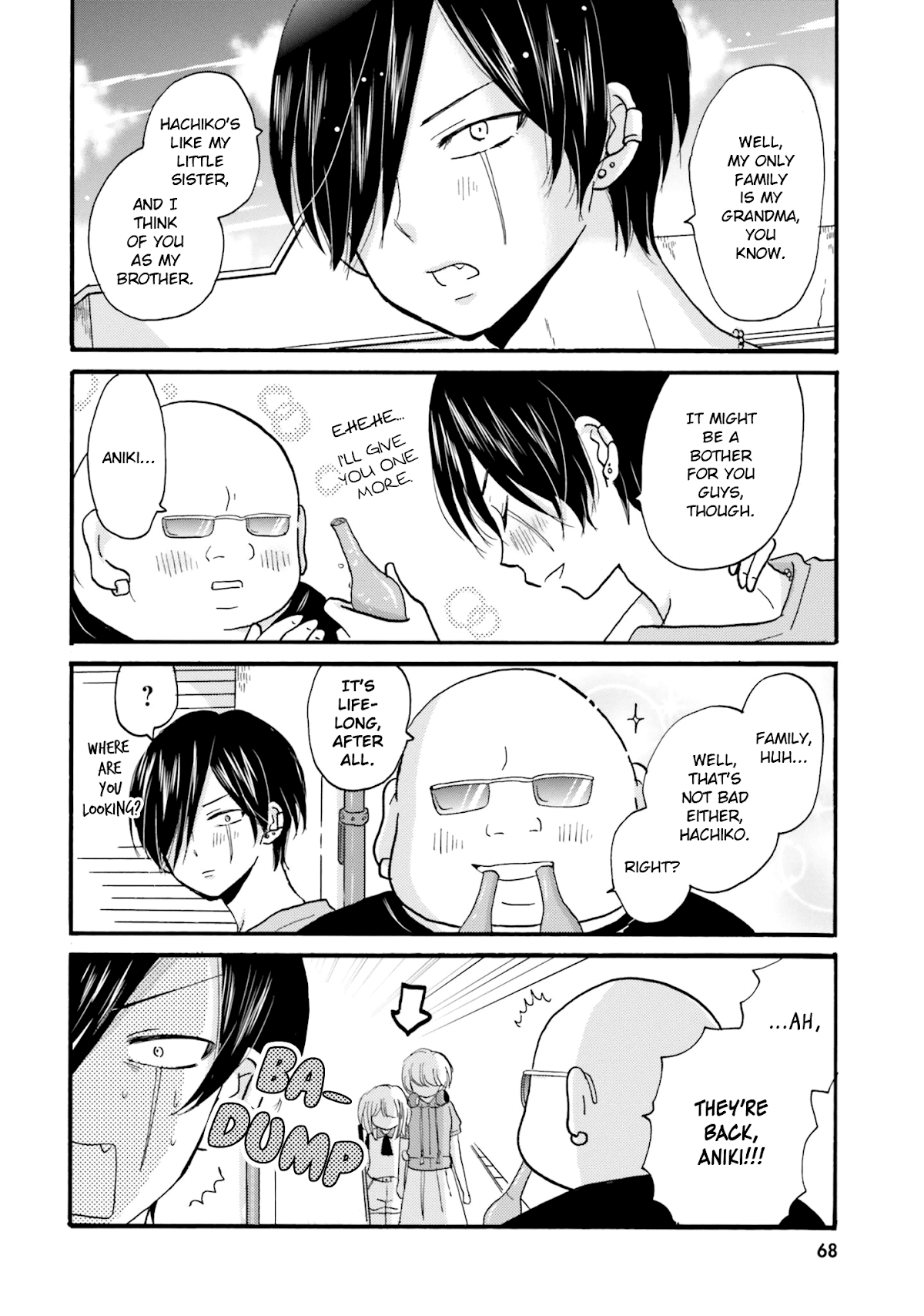 Yankee-kun and the White Cane Girl Chapter 30 page 11 - Chapter 30: Before Dawn ②