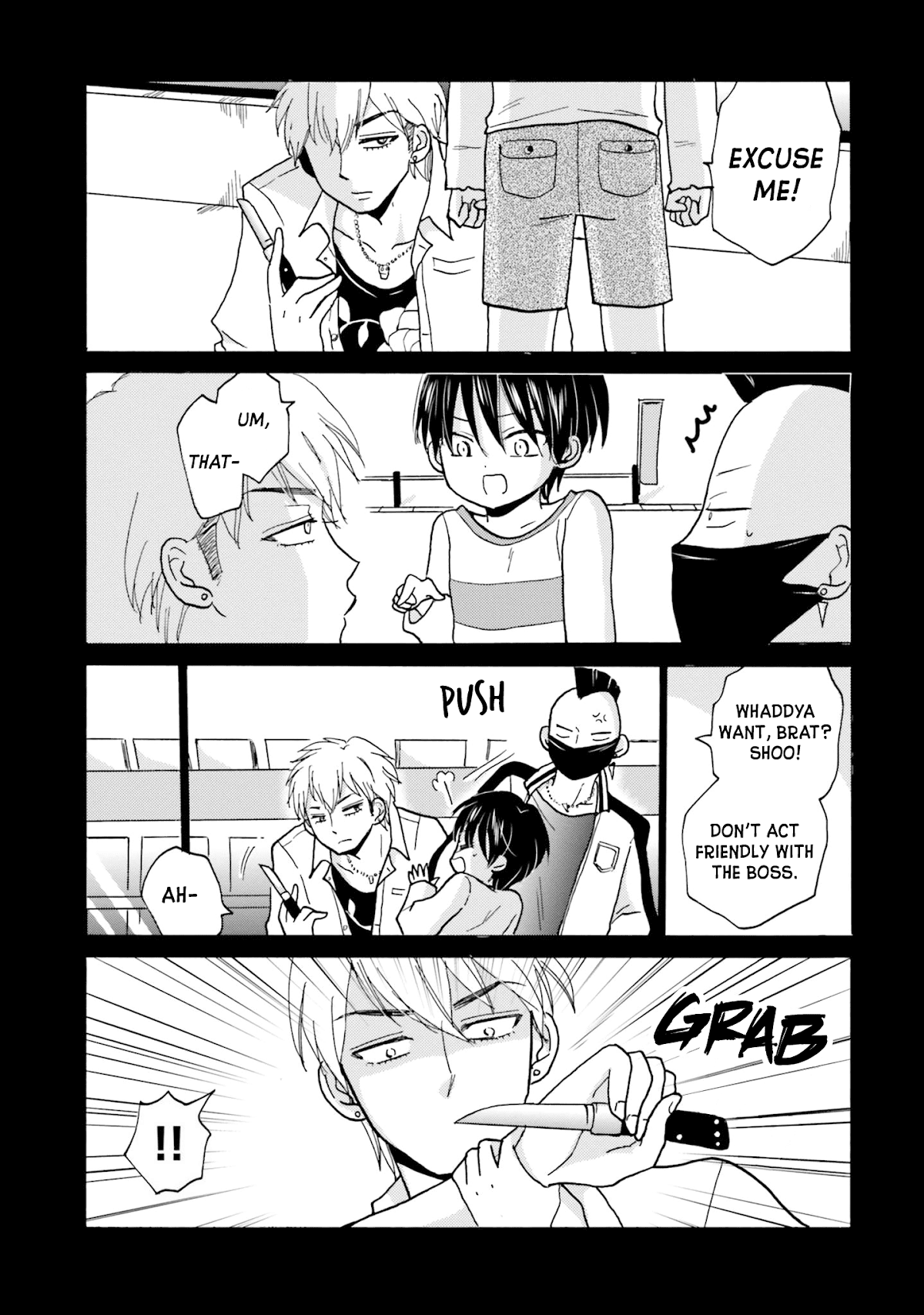 Yankee-kun and the White Cane Girl Chapter 32 page 12 - Chapter 32: Circumstances ①