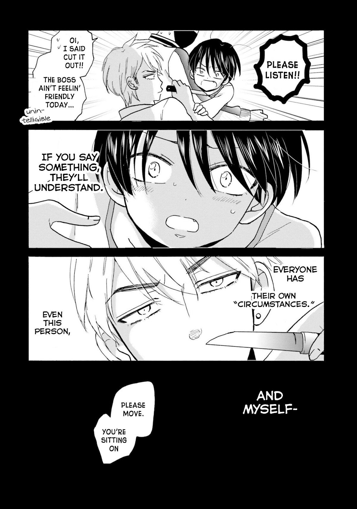 Yankee-kun and the White Cane Girl Chapter 32 page 13 - Chapter 32: Circumstances ①