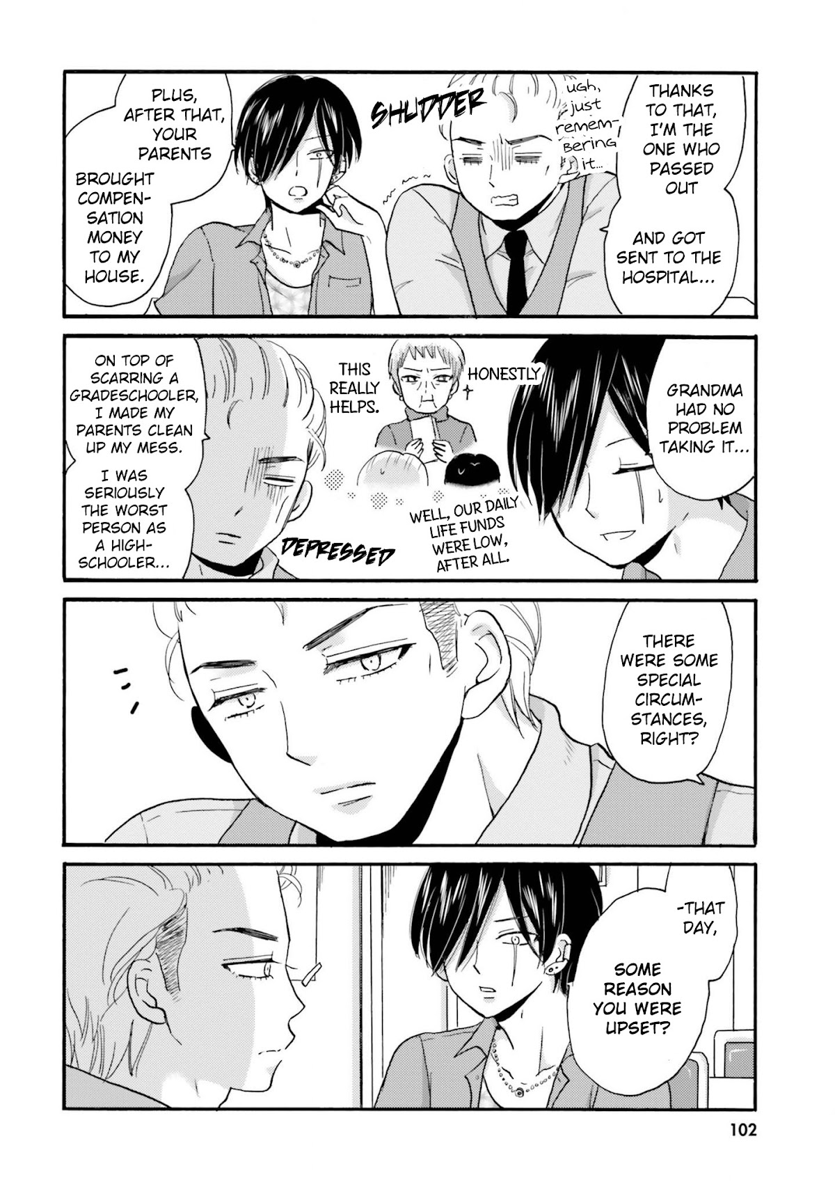 Yankee-kun and the White Cane Girl Chapter 33 page 5 - Chapter 33: Circumstances ②