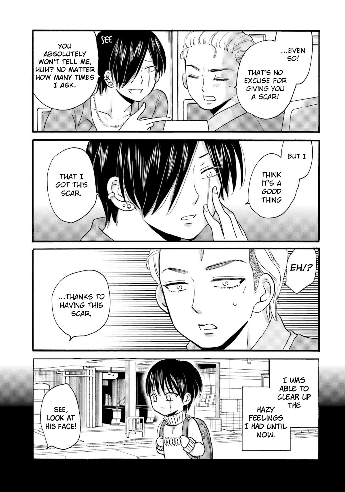 Yankee-kun and the White Cane Girl Chapter 33 page 6 - Chapter 33: Circumstances ②