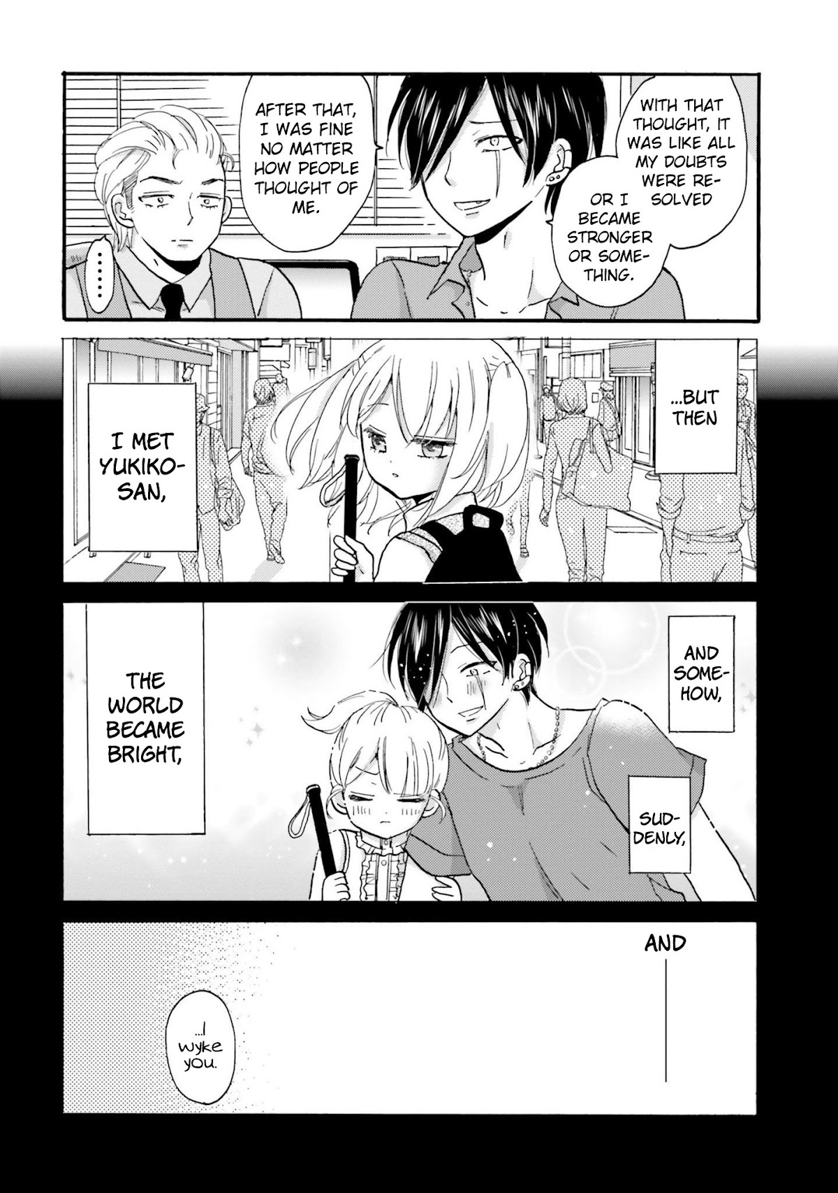 Yankee-kun and the White Cane Girl Chapter 33 page 9 - Chapter 33: Circumstances ②