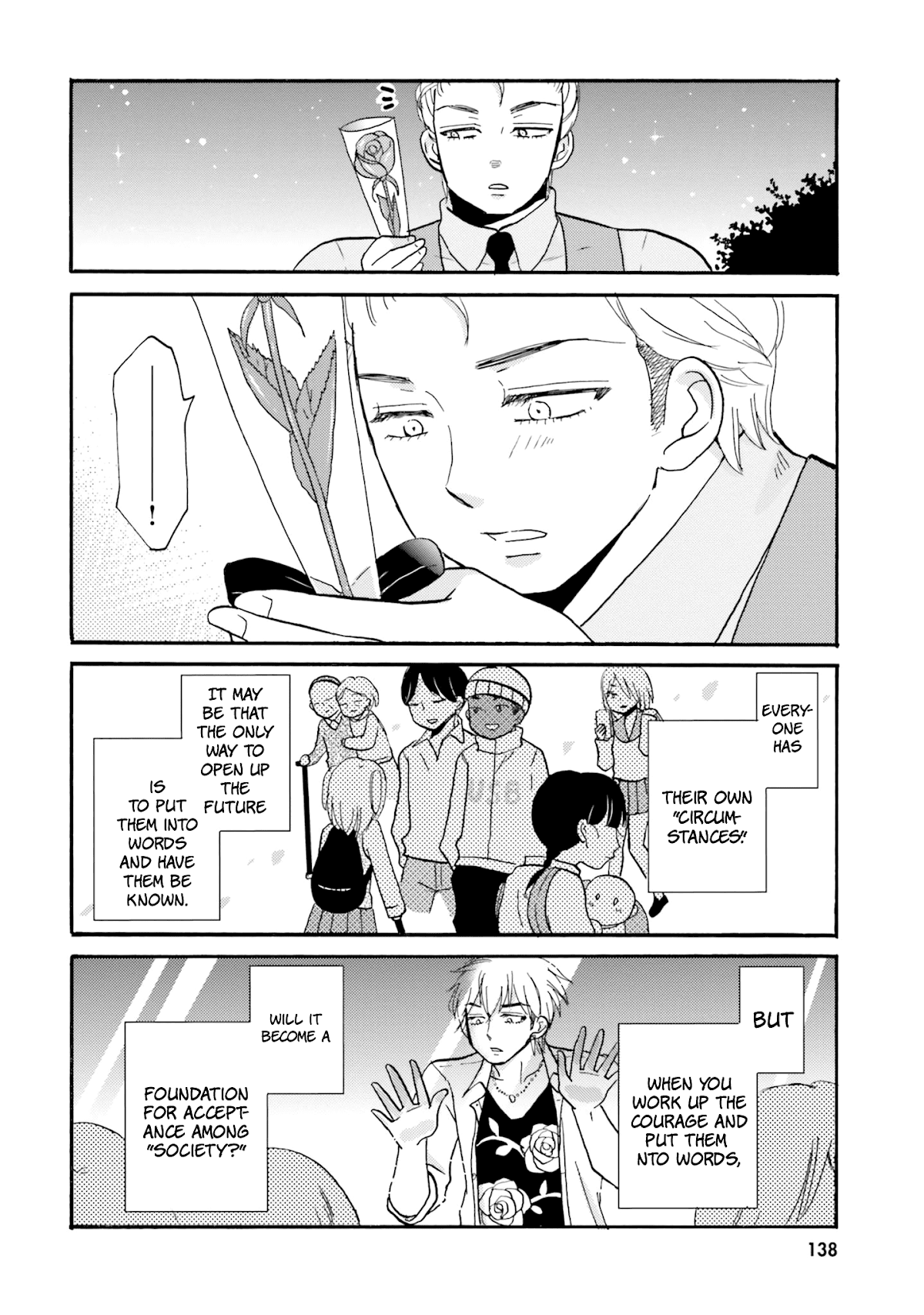 Yankee-kun and the White Cane Girl Chapter 35 page 15 - Chapter 35: Bouquet