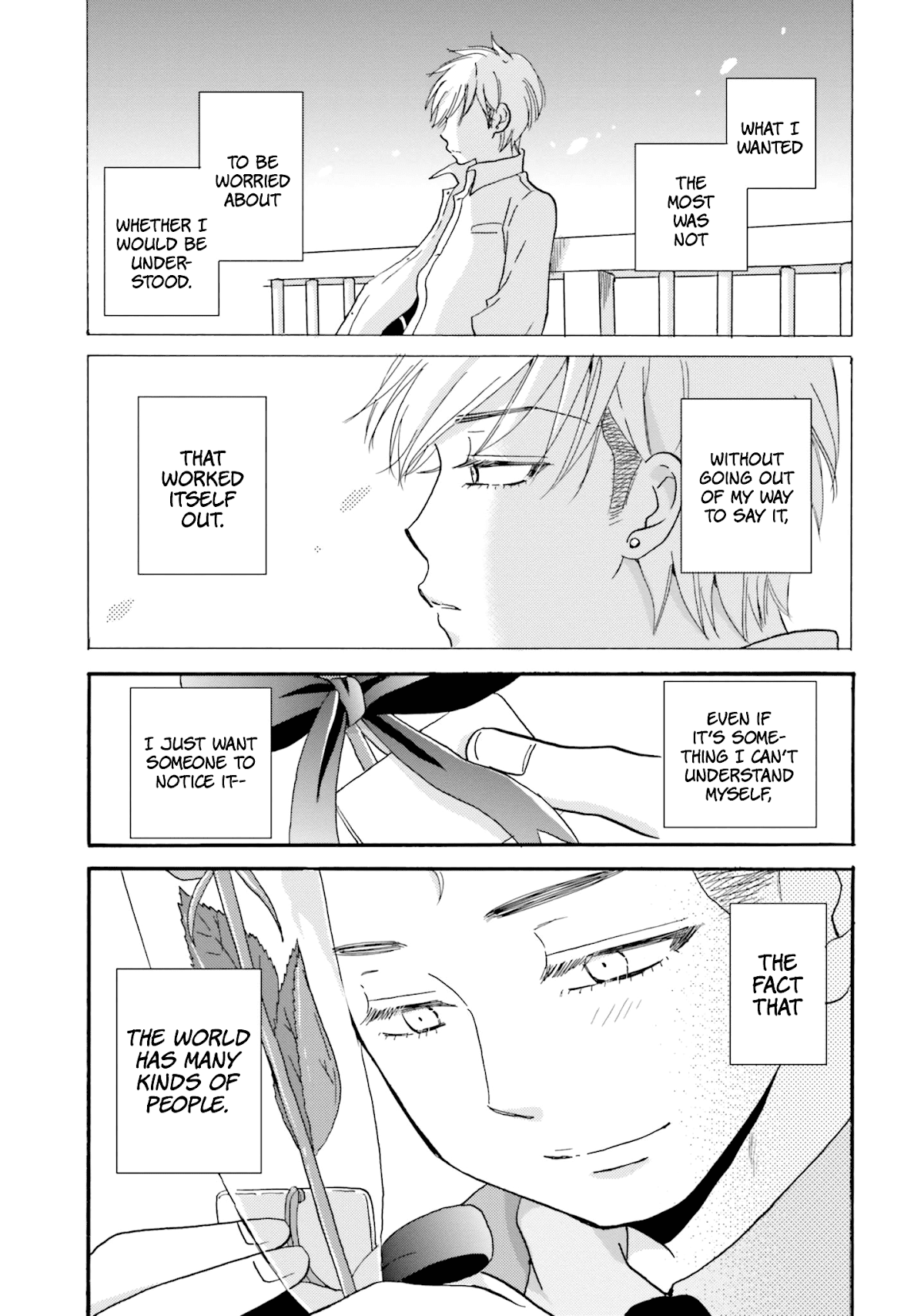 Yankee-kun and the White Cane Girl Chapter 35 page 16 - Chapter 35: Bouquet