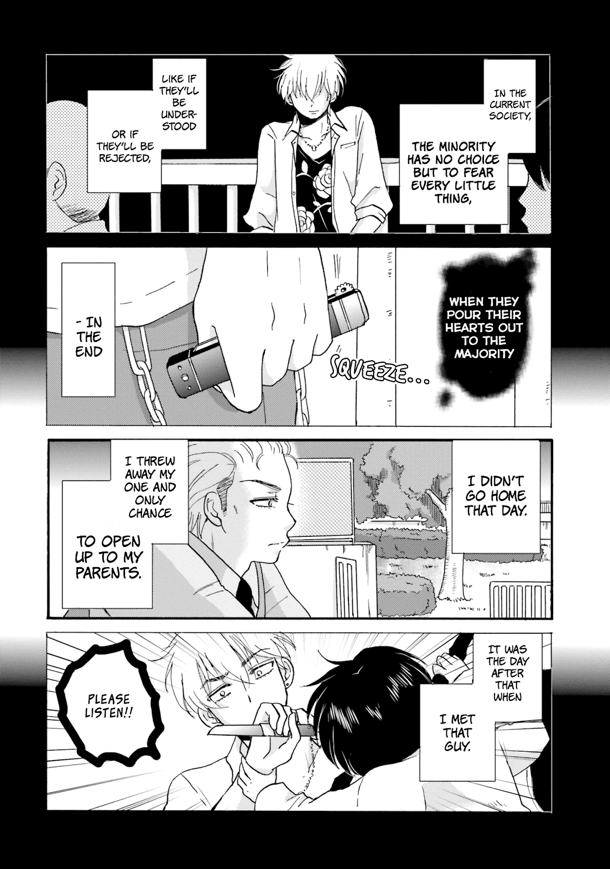 Yankee-kun and the White Cane Girl Chapter 35 page 7 - Chapter 35: Bouquet