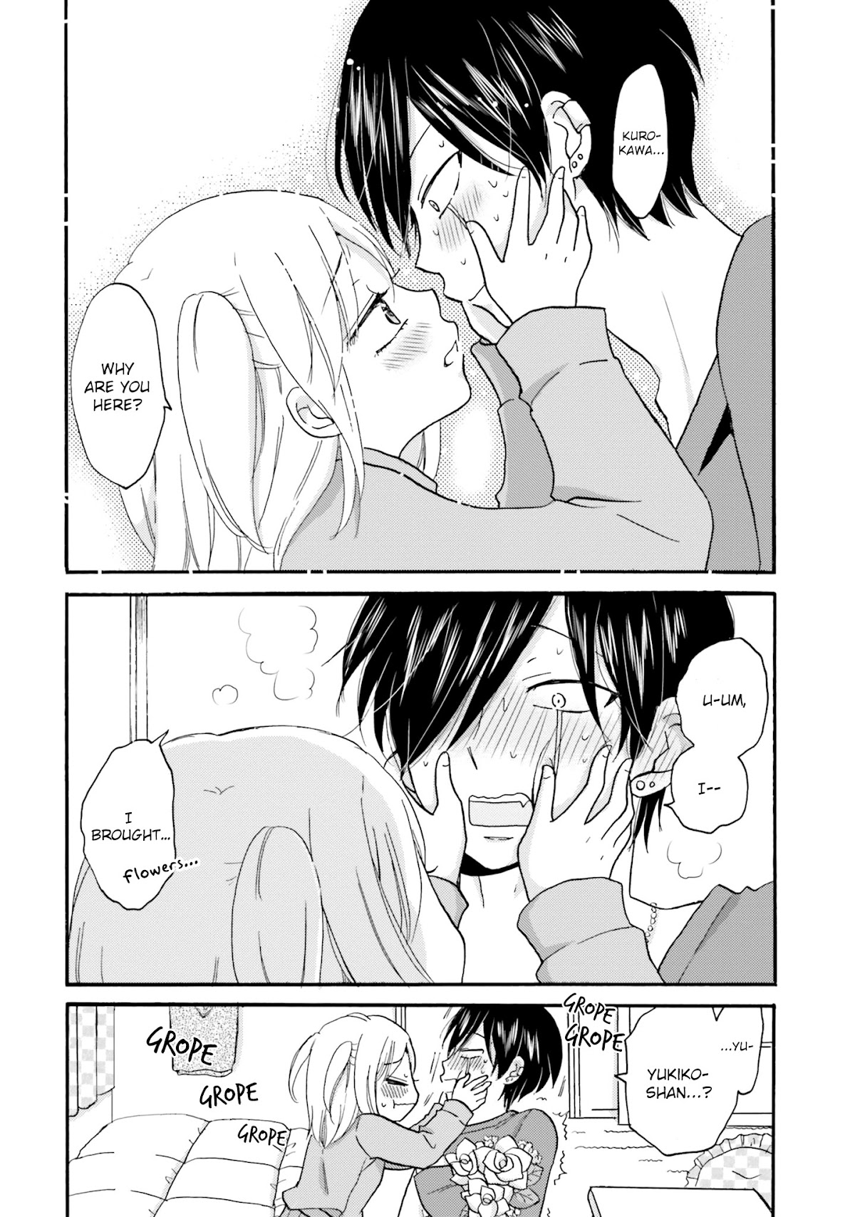 Yankee-kun and the White Cane Girl Chapter 37 page 13 - Chapter 37: Want To See You ②
