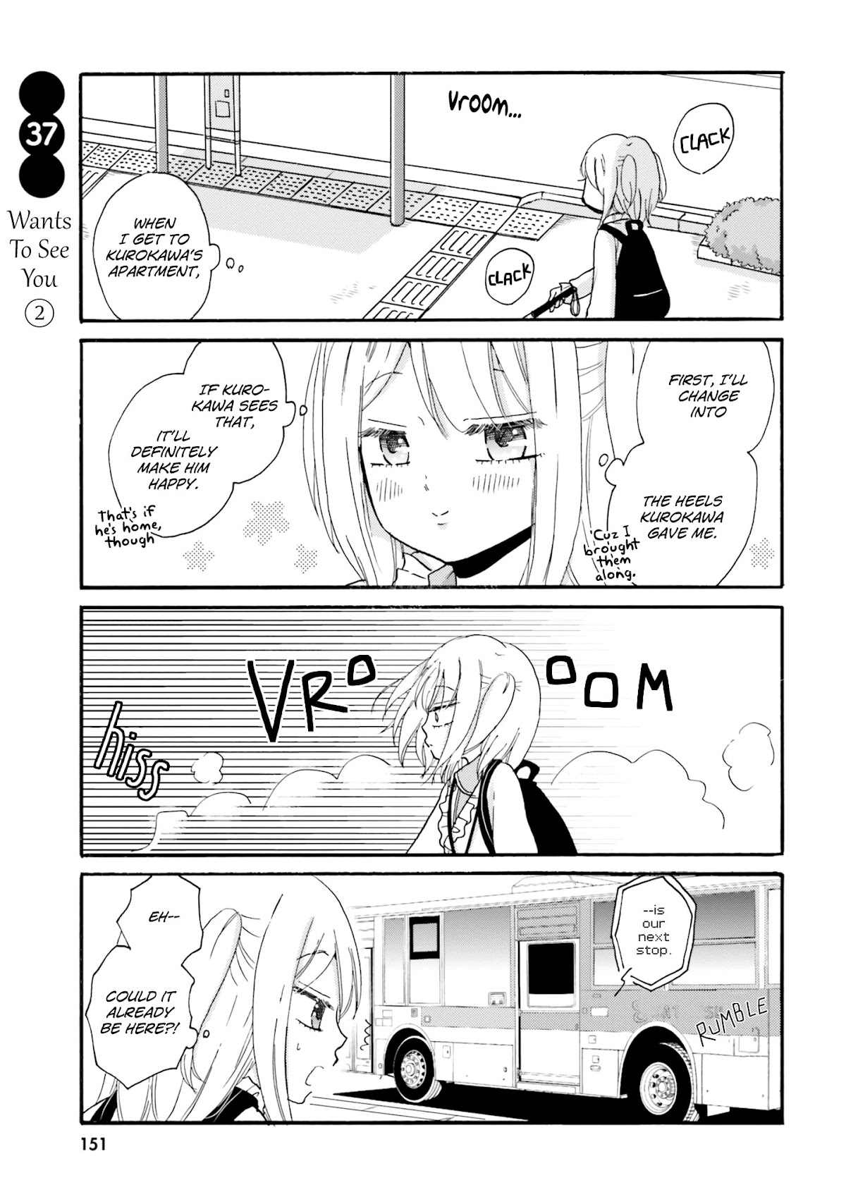 Yankee-kun and the White Cane Girl Chapter 37 page 2 - Chapter 37: Want To See You ②