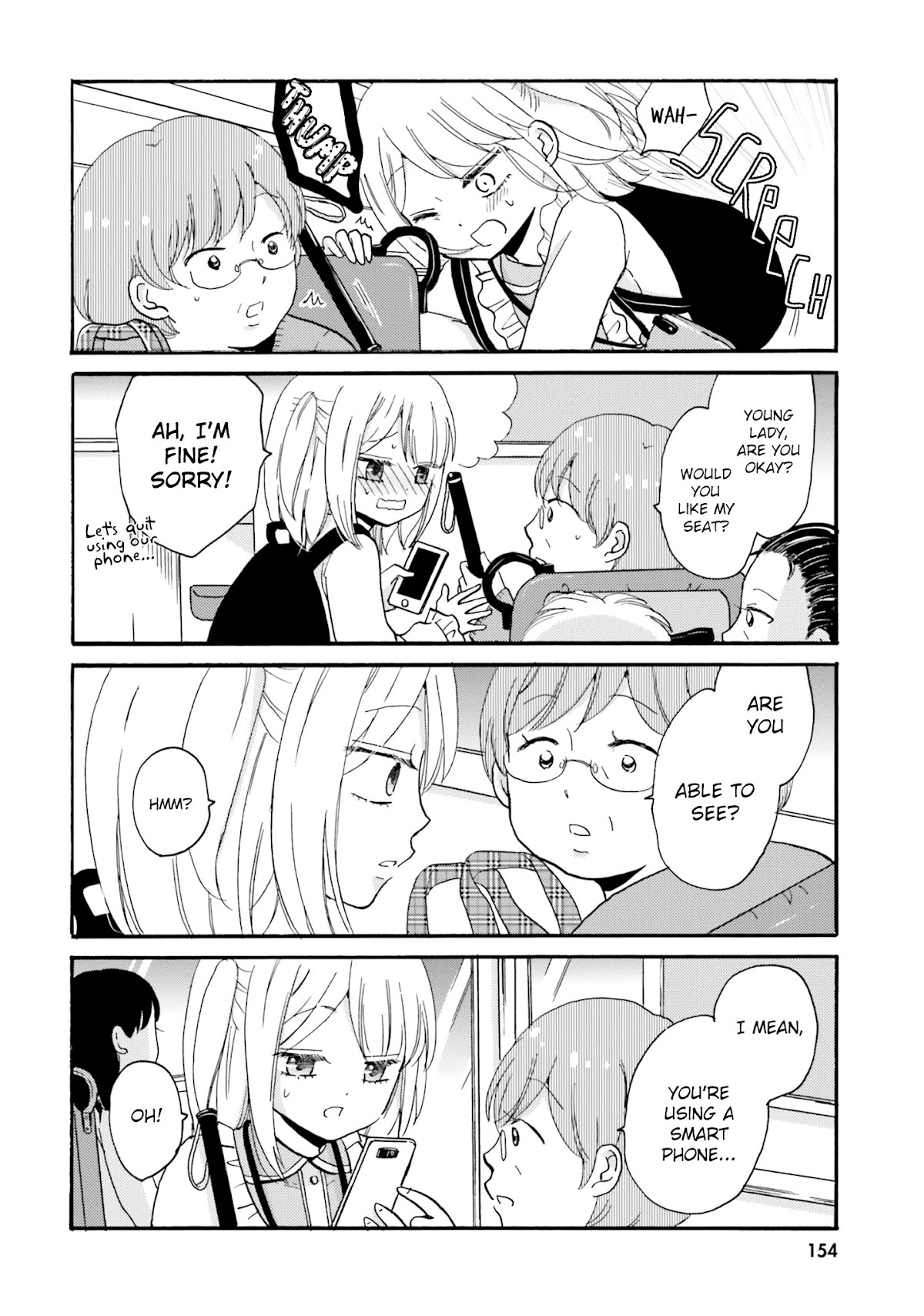 Yankee-kun and the White Cane Girl Chapter 37 page 5 - Chapter 37: Want To See You ②