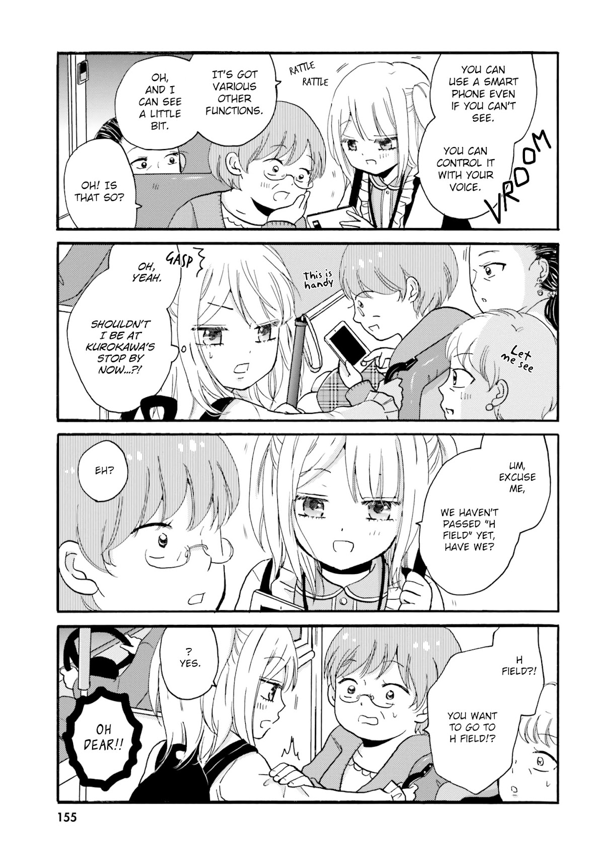 Yankee-kun and the White Cane Girl Chapter 37 page 6 - Chapter 37: Want To See You ②