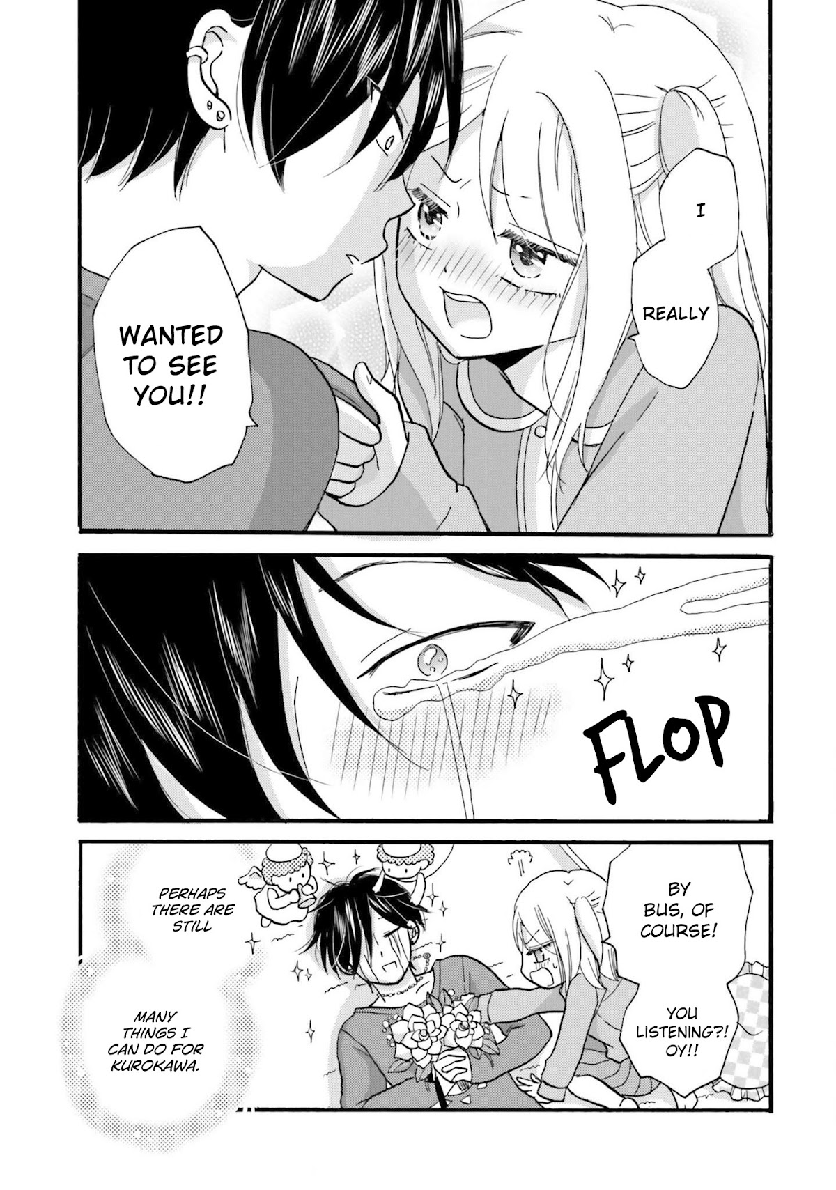 Yankee-kun and the White Cane Girl Chapter 38 page 12 - Chapter 38: Want To See You ③