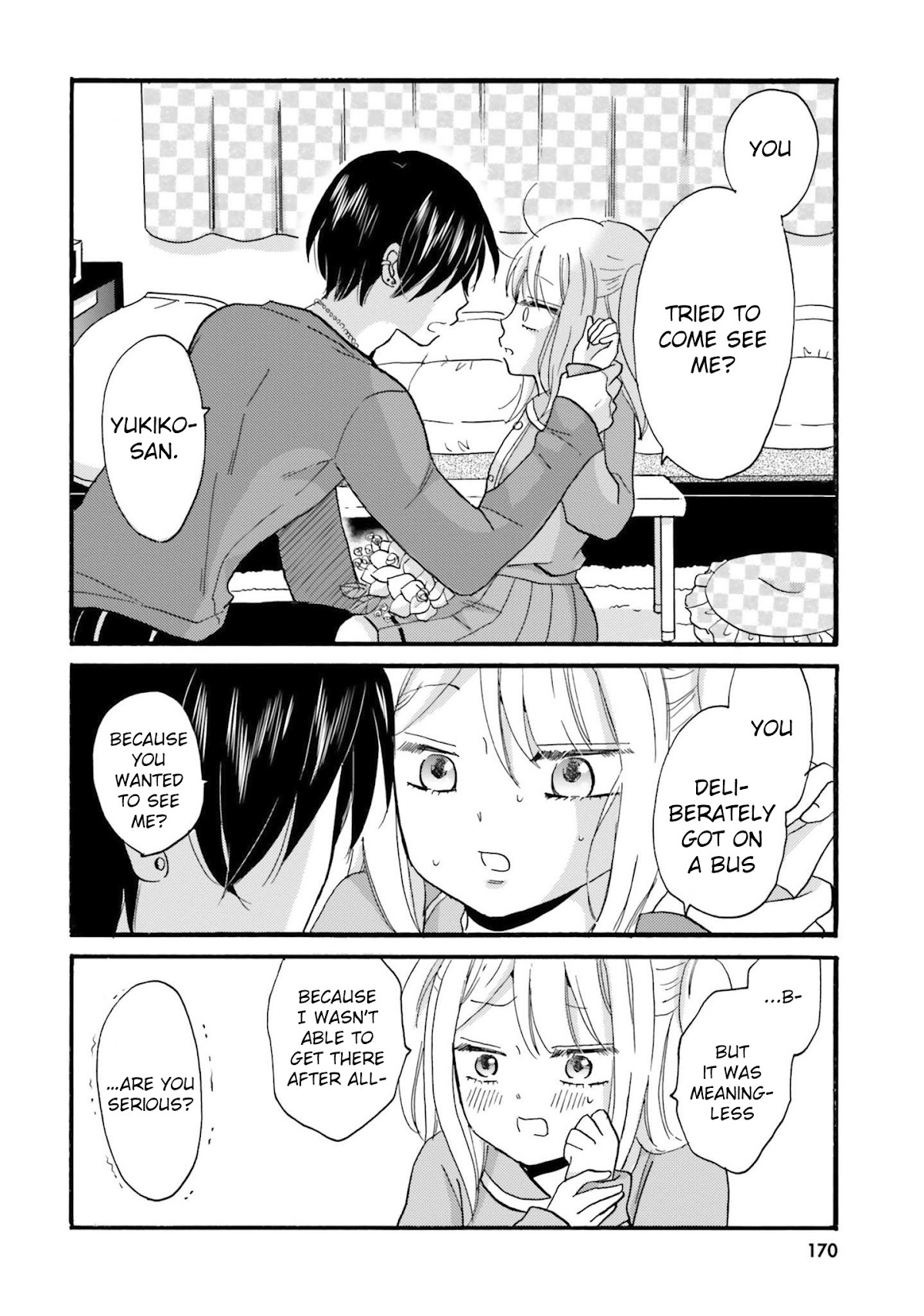 Yankee-kun and the White Cane Girl Chapter 38 page 9 - Chapter 38: Want To See You ③