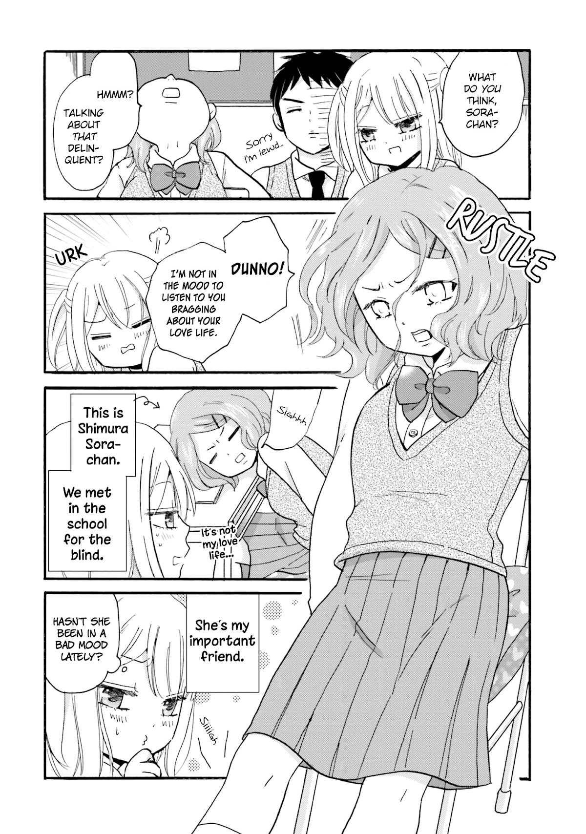 Yankee-kun and the White Cane Girl Chapter 39 page 9 - Chapter 39: Want To See You | Epilogue