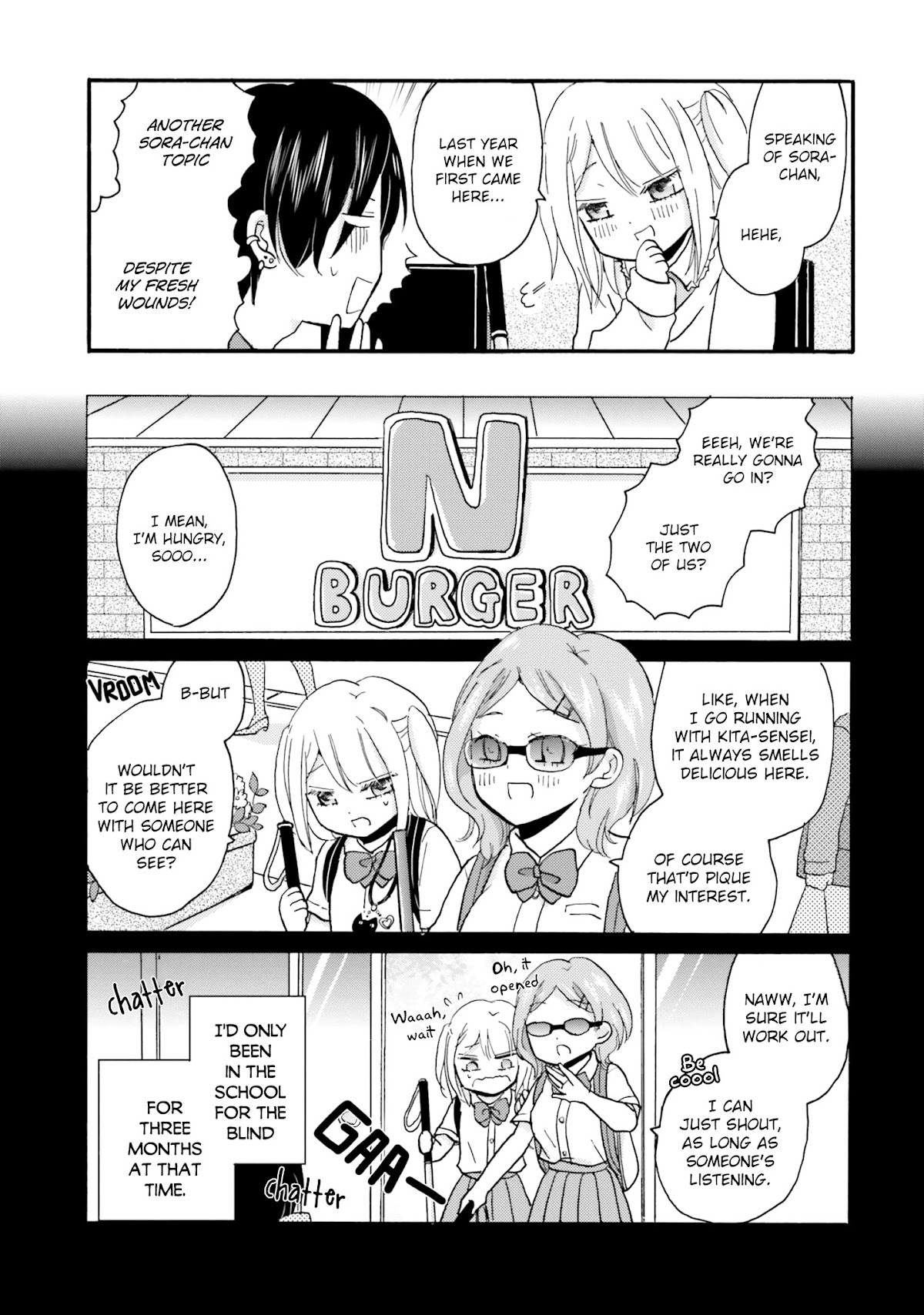 Yankee-kun and the White Cane Girl Chapter 40 page 12 - Chapter 40: Another White Cane Girl ①