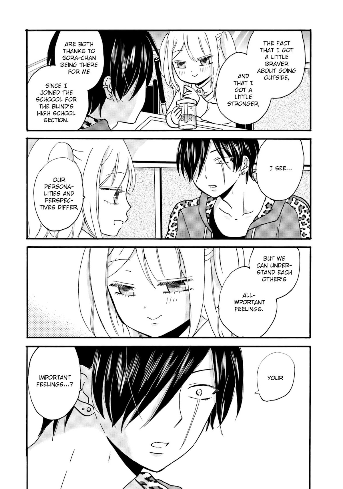 Yankee-kun and the White Cane Girl Chapter 41 page 11 - Chapter 41: Another White Cane Girl ②