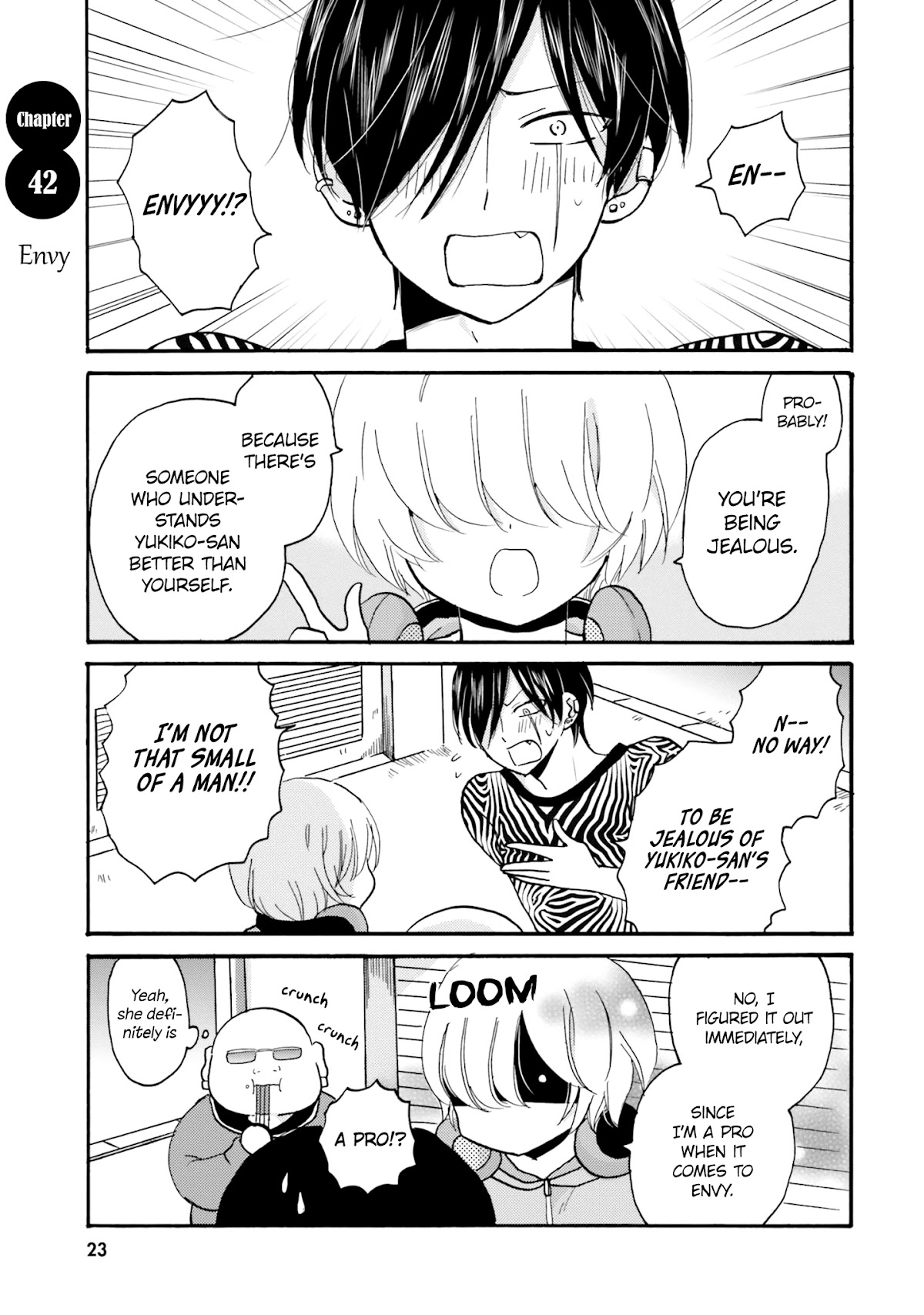 Yankee-kun and the White Cane Girl Chapter 42 page 2 - Chapter 42: Envy