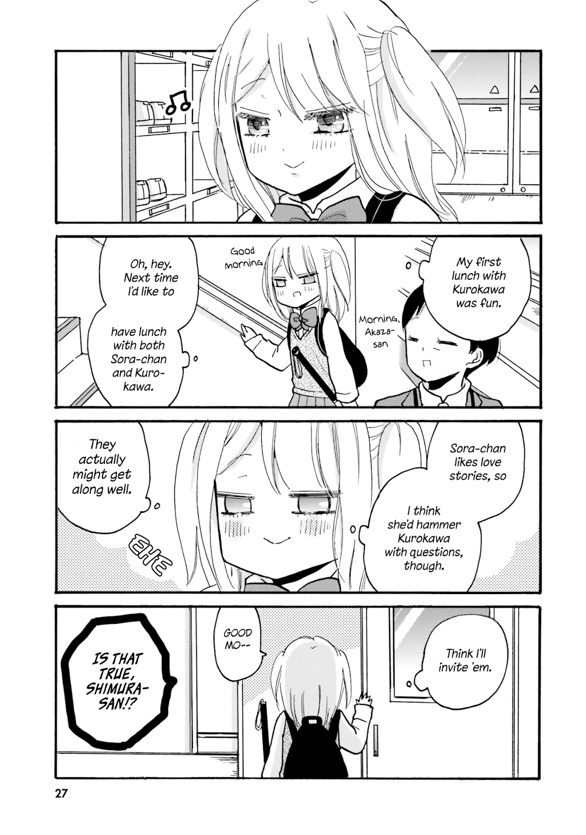 Yankee-kun and the White Cane Girl Chapter 42 page 6 - Chapter 42: Envy