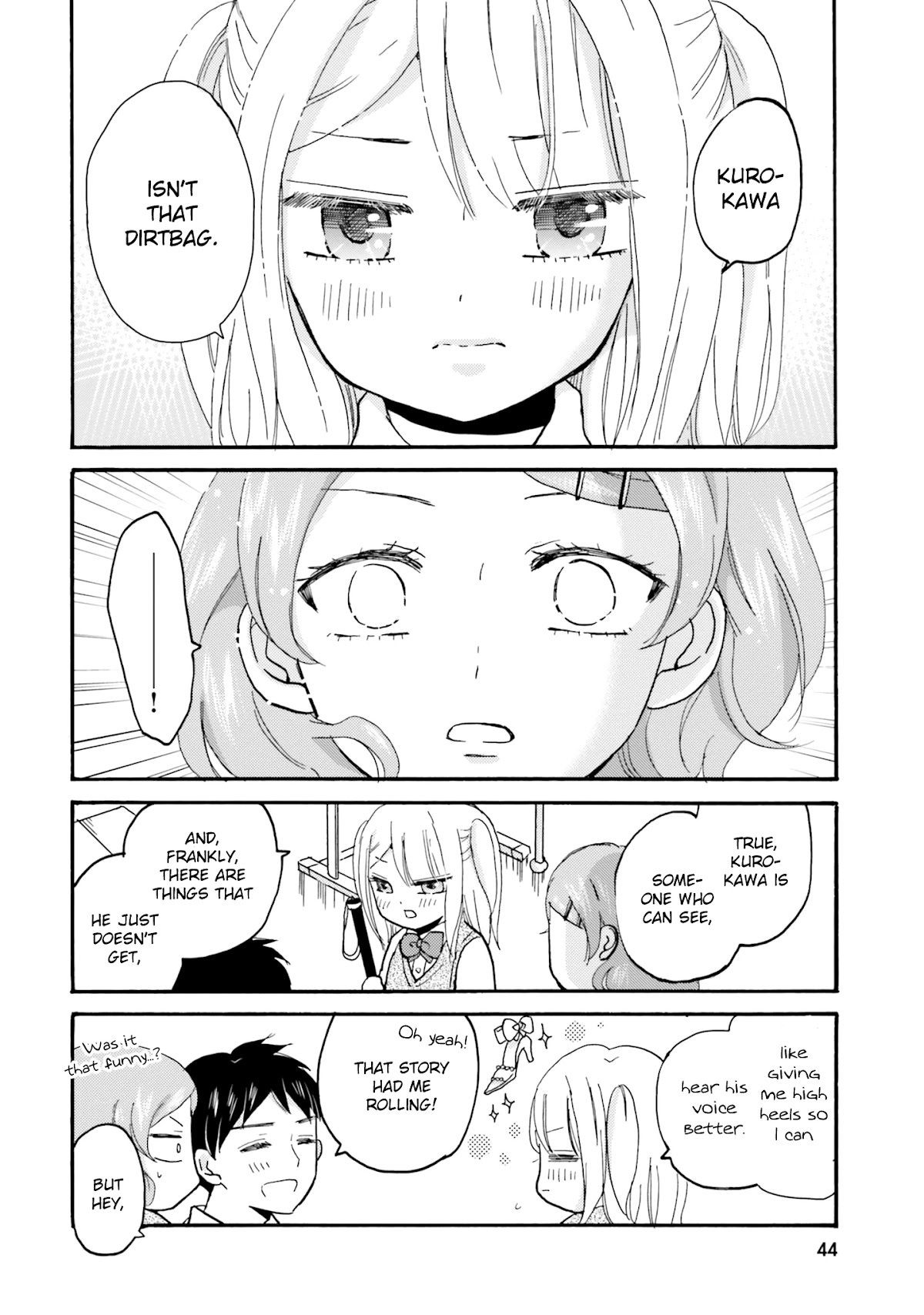 Yankee-kun and the White Cane Girl Chapter 43 page 15 - Chapter 43: Ill Will