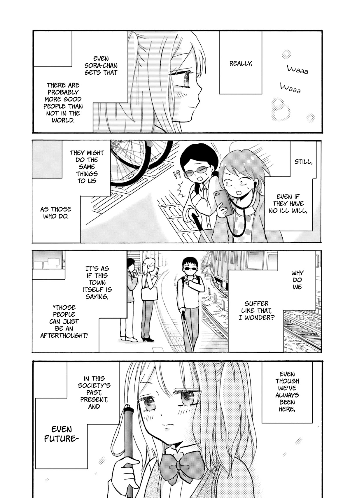 Yankee-kun and the White Cane Girl Chapter 43 page 18 - Chapter 43: Ill Will