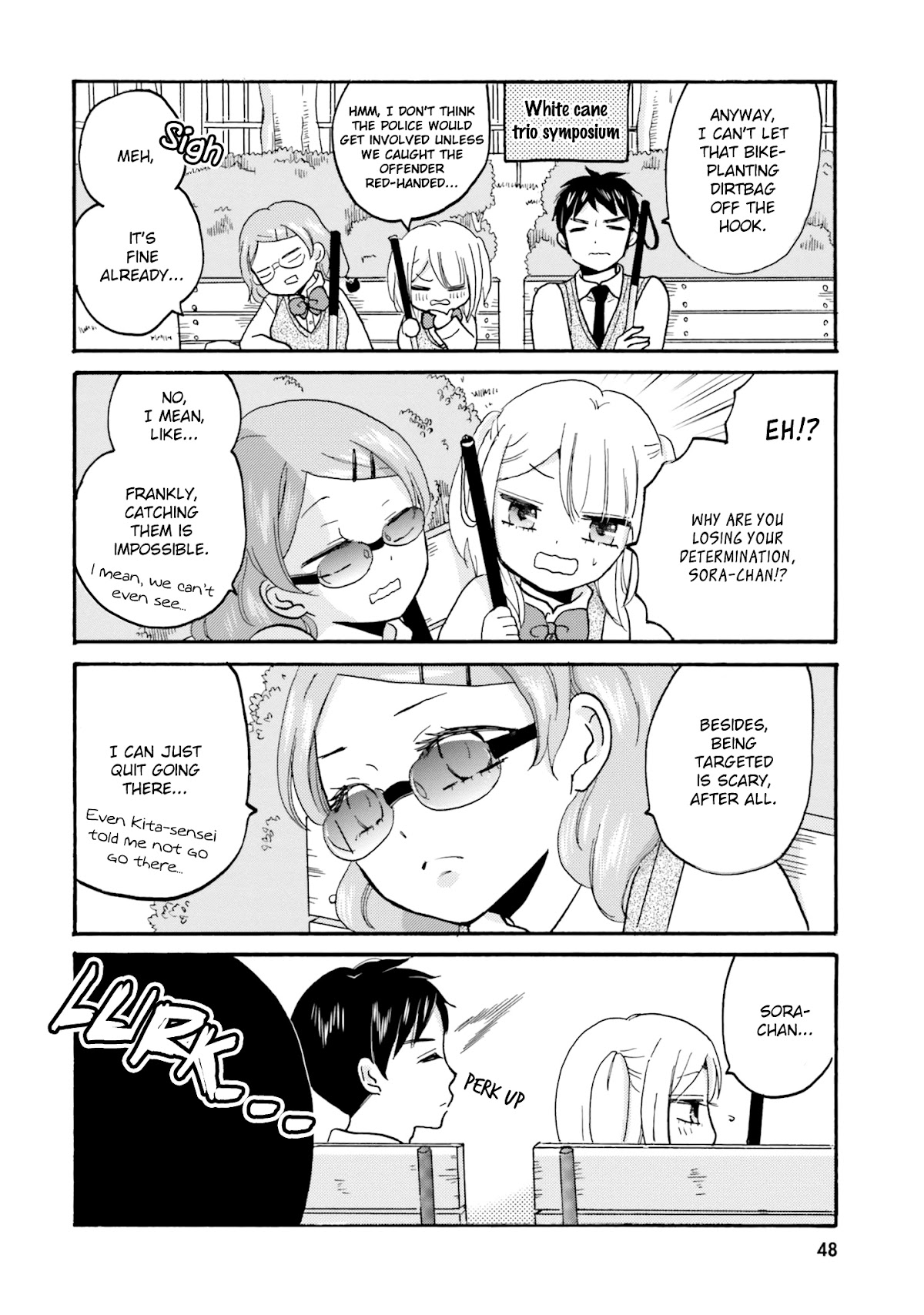 Yankee-kun and the White Cane Girl Chapter 43 page 19 - Chapter 43: Ill Will