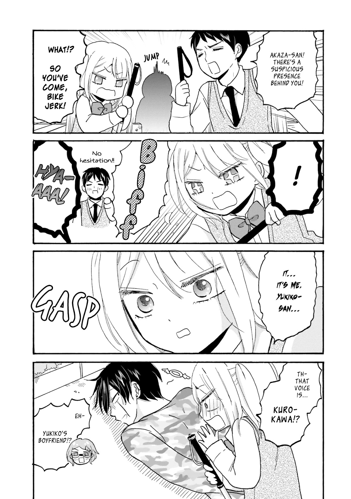 Yankee-kun and the White Cane Girl Chapter 43 page 20 - Chapter 43: Ill Will