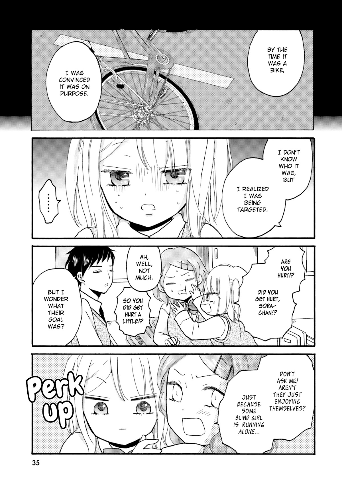 Yankee-kun and the White Cane Girl Chapter 43 page 6 - Chapter 43: Ill Will