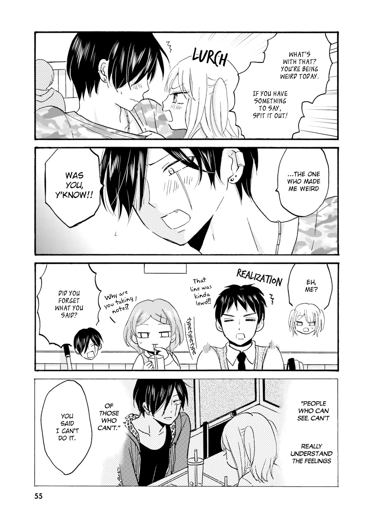 Yankee-kun and the White Cane Girl Chapter 44 page 6 - Chapter 44: Meaning of Life
