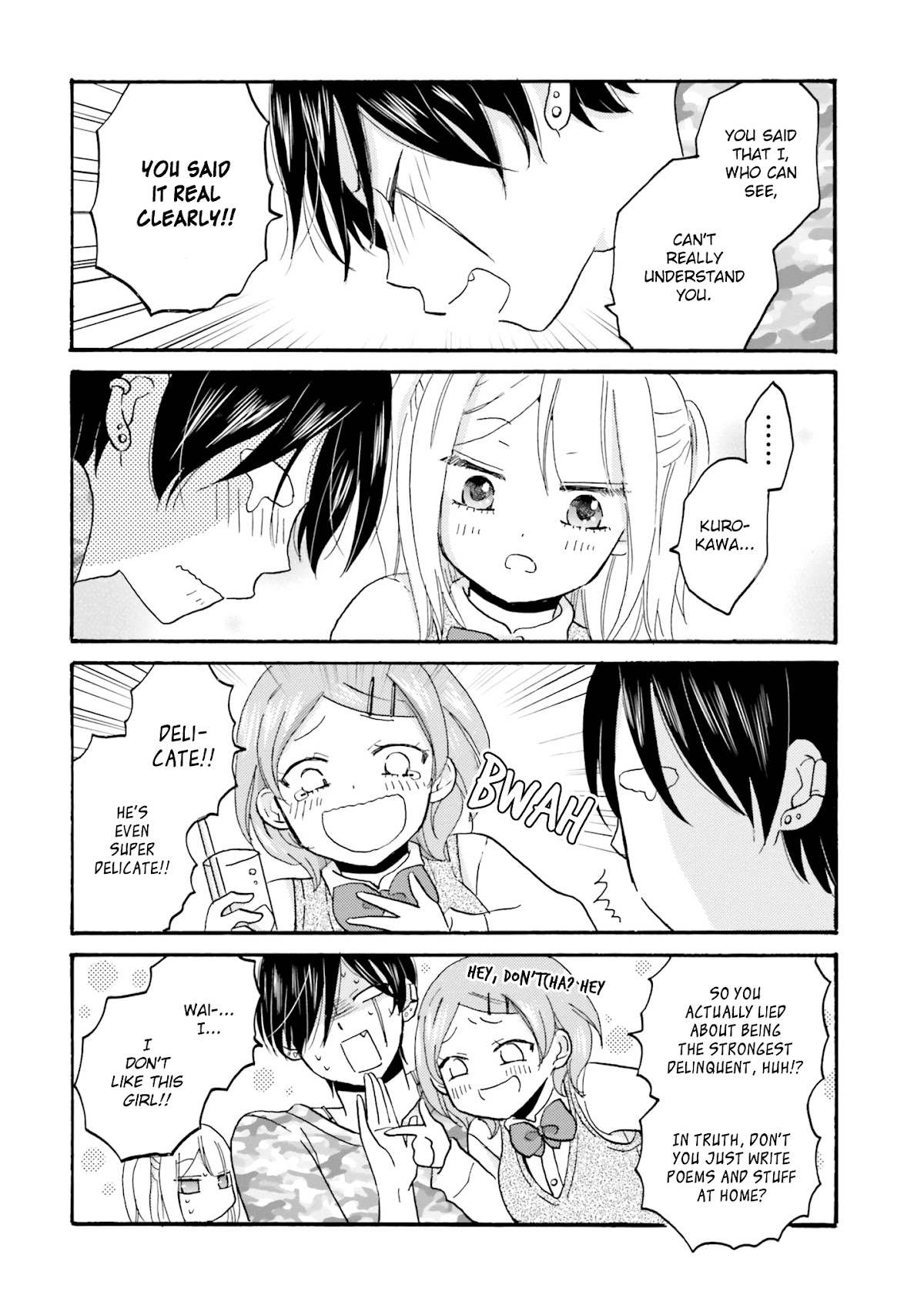 Yankee-kun and the White Cane Girl Chapter 44 page 7 - Chapter 44: Meaning of Life