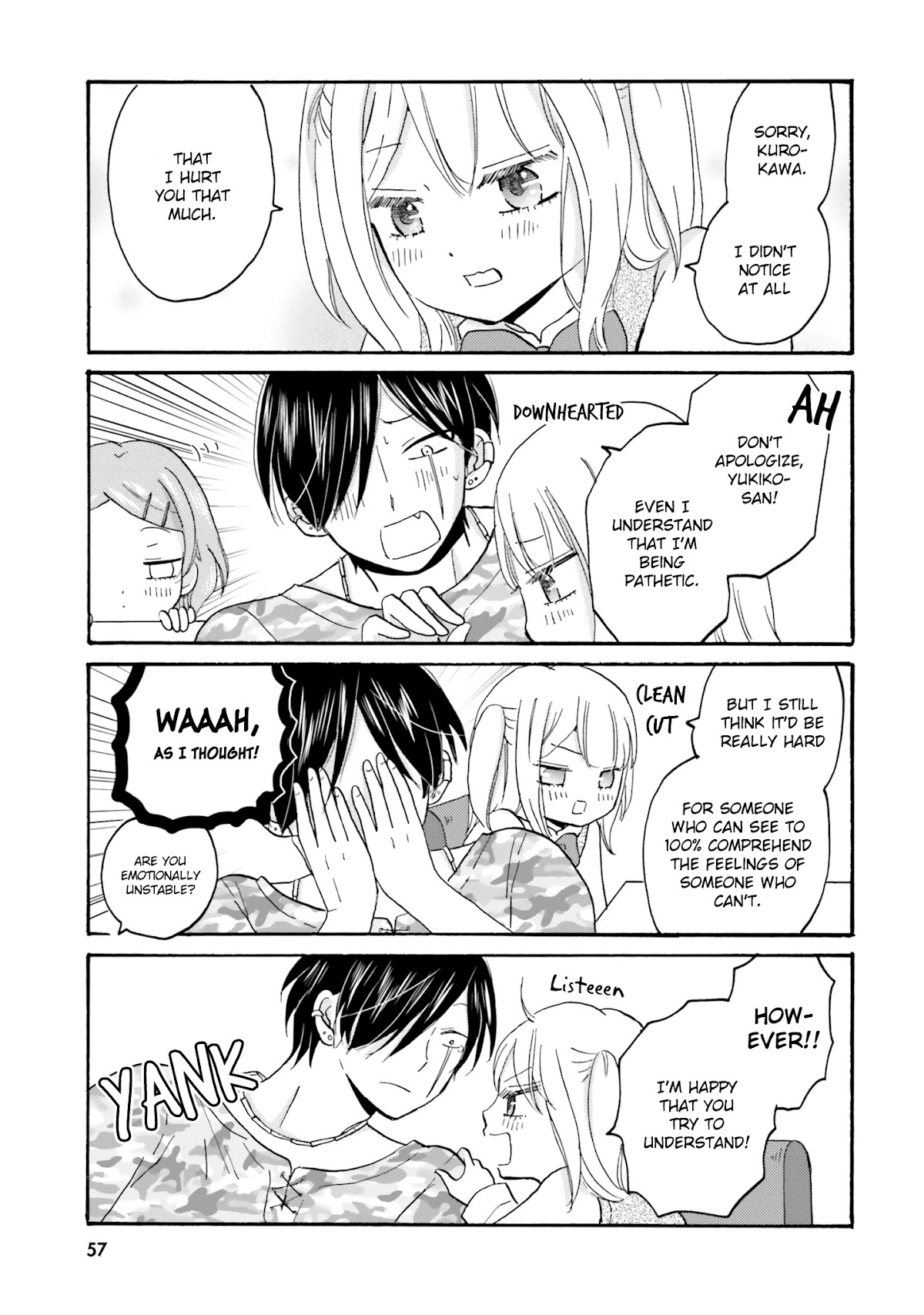 Yankee-kun and the White Cane Girl Chapter 44 page 8 - Chapter 44: Meaning of Life